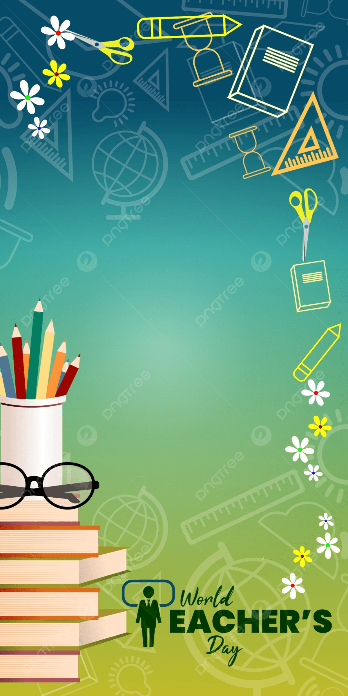 1200x2400 World Teachers Day Mobile Size