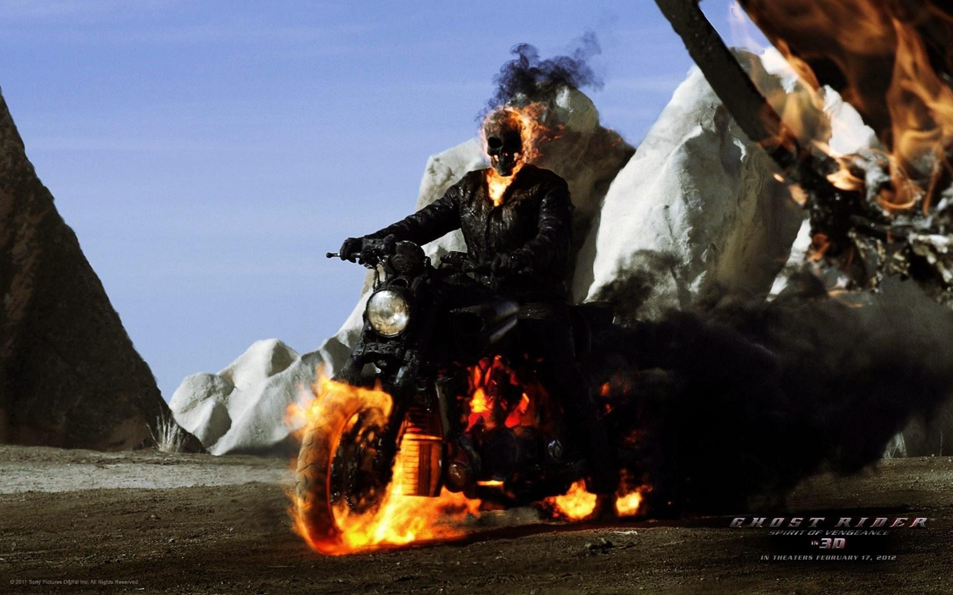 1920x1200 Ghost Rider Bike