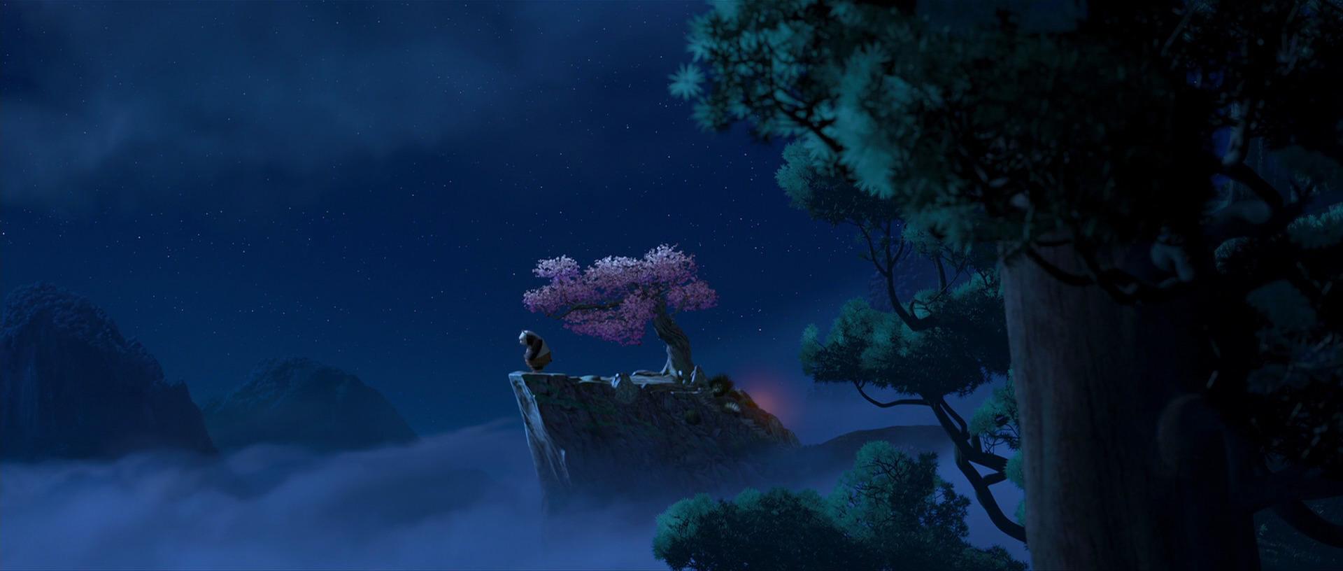 1920x816 Peach Tree Hill. Kung Fu Panda
