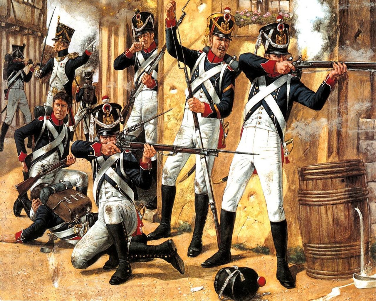 1280x1024 Wallpaper 1815 Waterloo Pictorial art