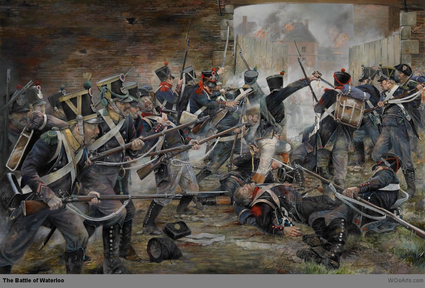 1357x919 Battle Of Waterloo wallpaper, Military