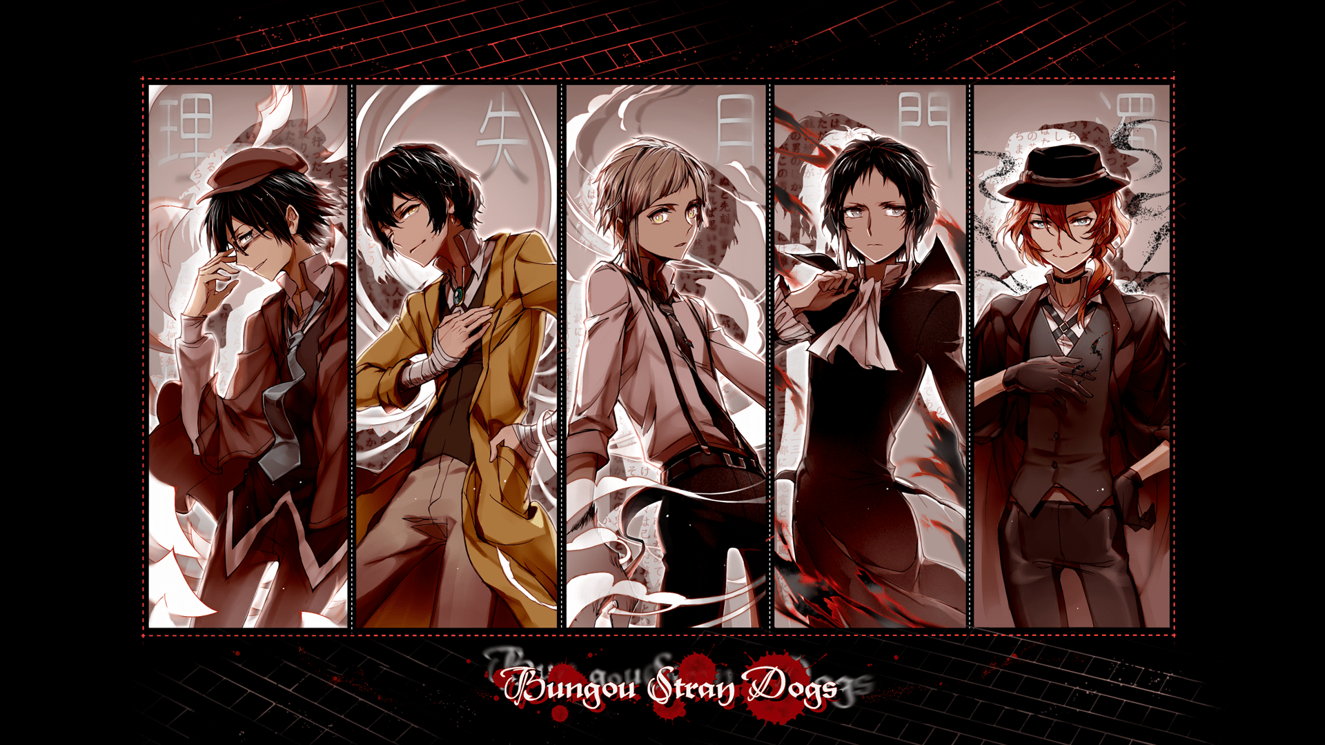 1920x1080 Bungou Stray Dogs Anime Boys Dazai