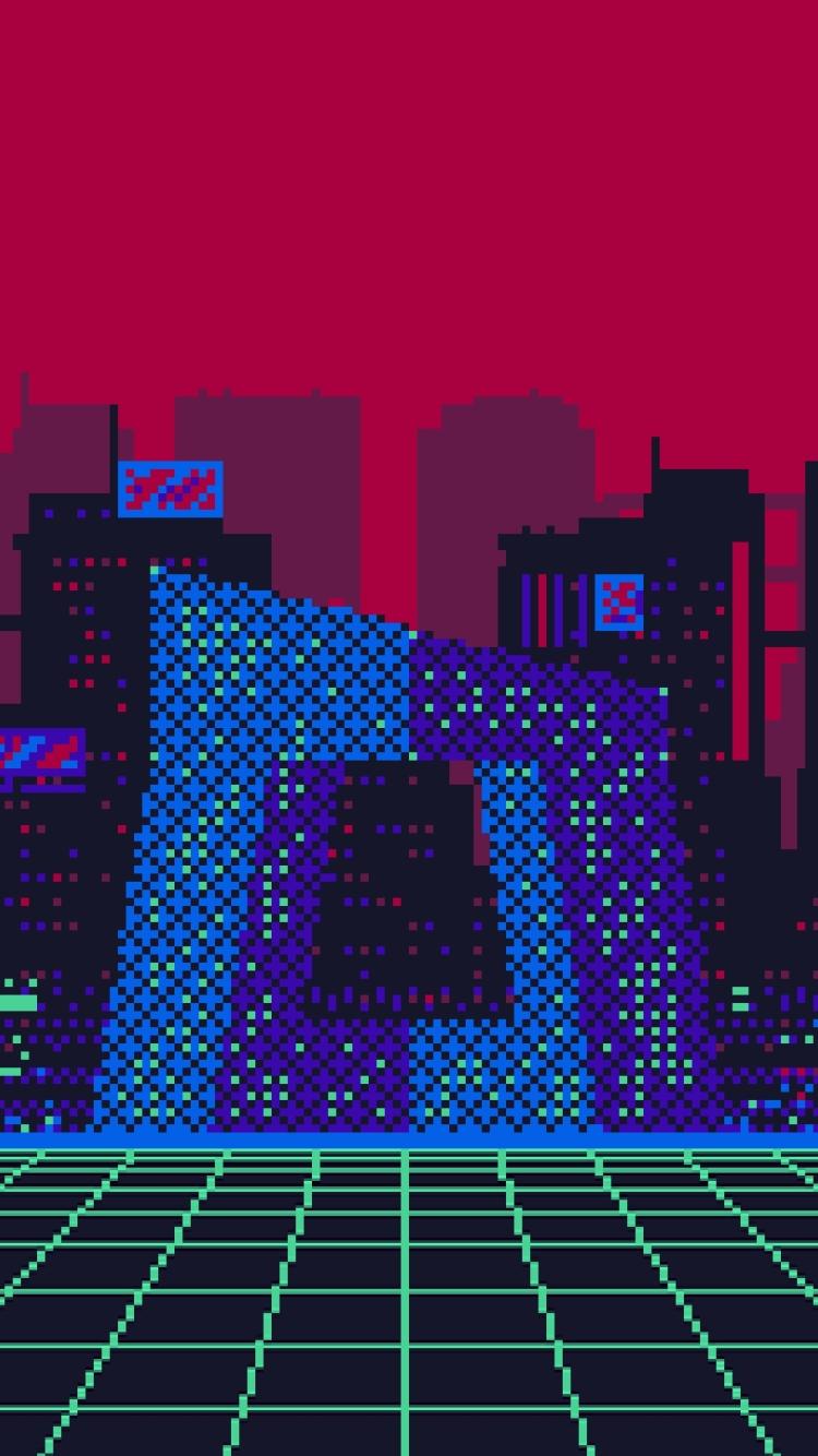 750x1334 Download 8 Bit wallpaper for mobile