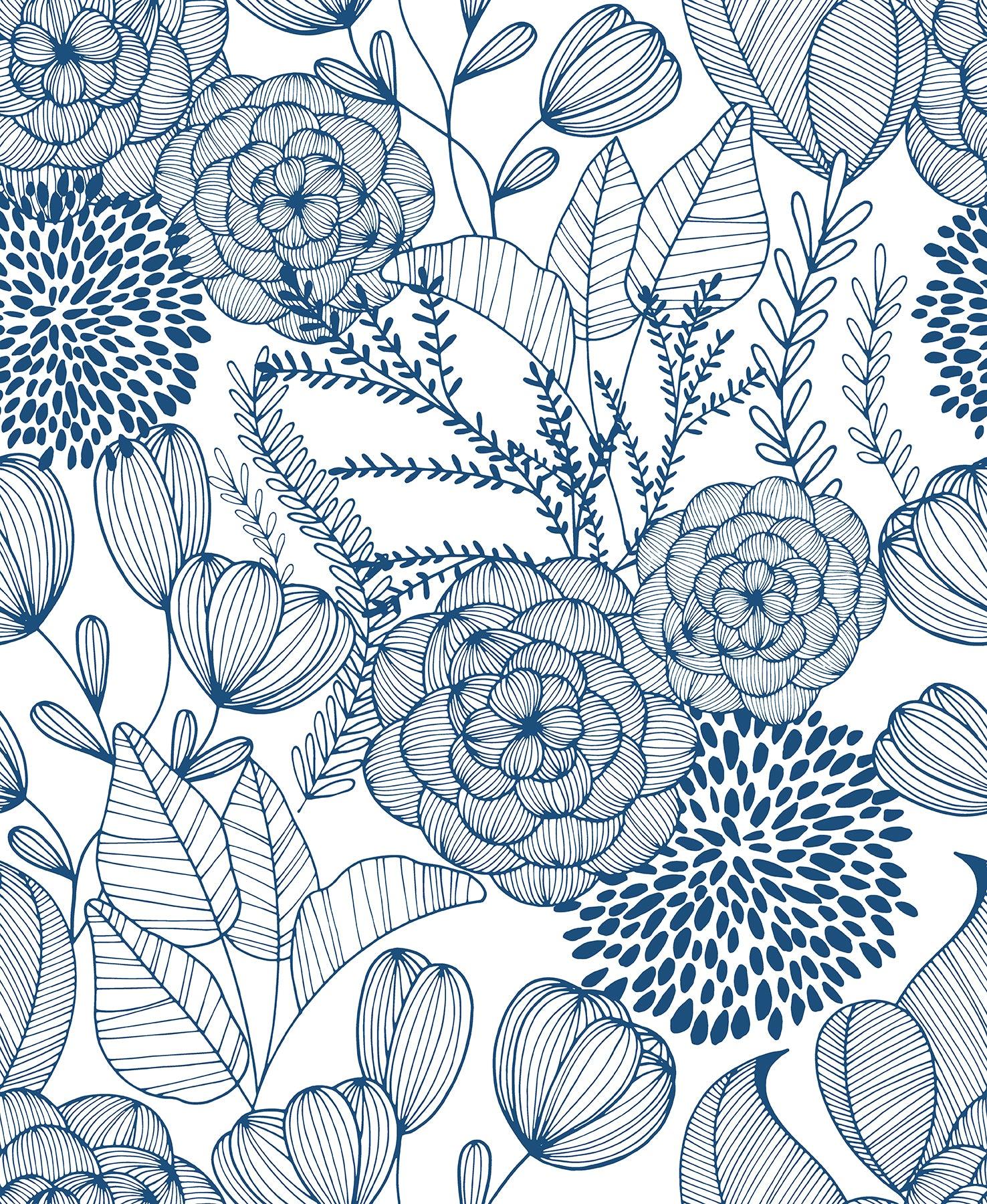 1476x1800 Alannah Navy Botanical