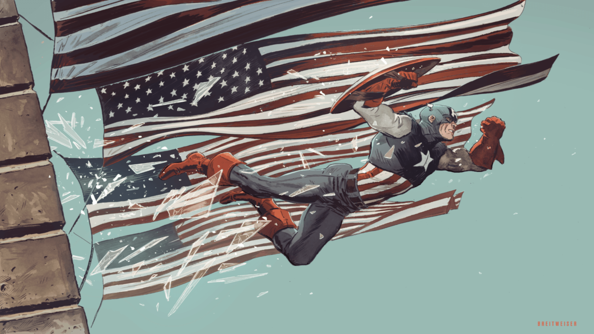 1920x1080 Captain America HD Wallpaper