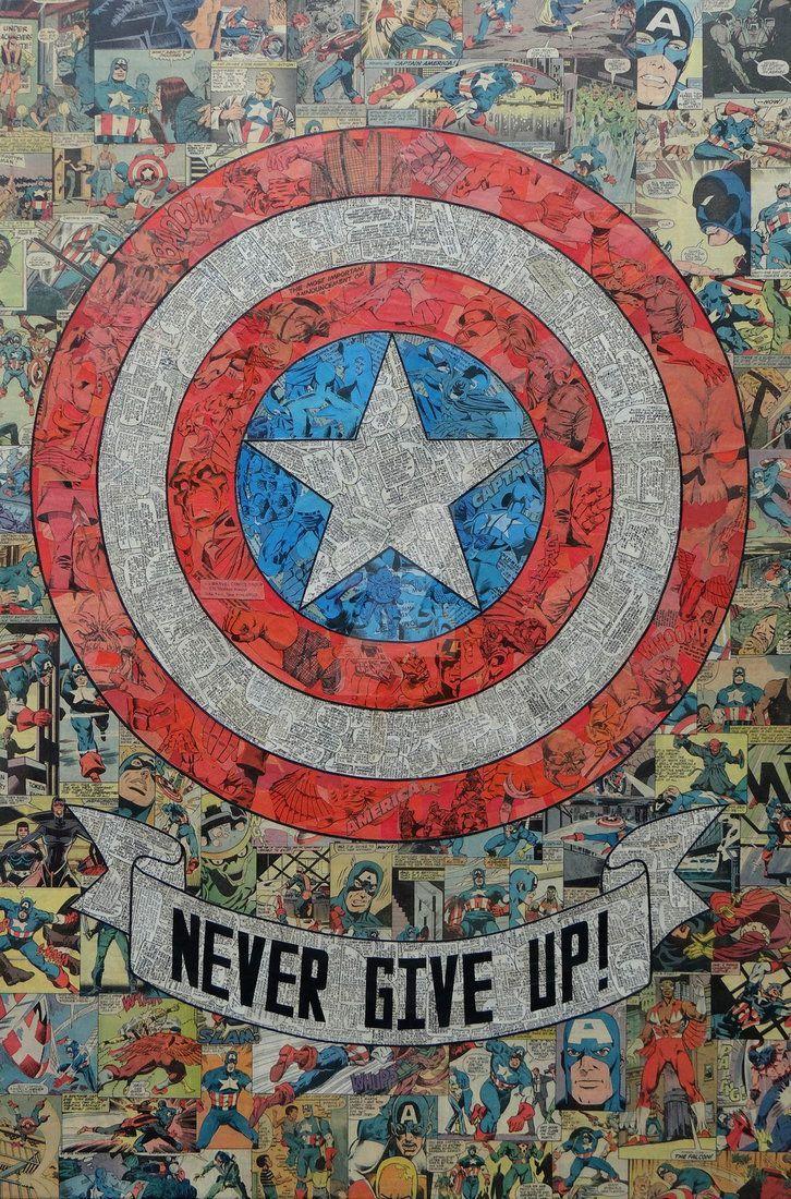 726x1100 Cap Round Shield by MikeAlcantara. Comic Book Covers and some