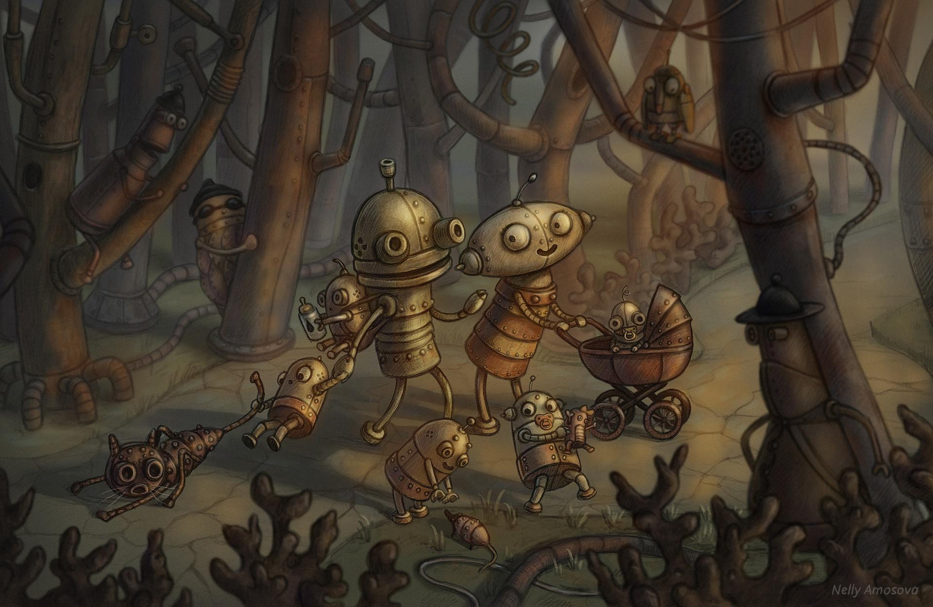 1920x1249 Machinarium HD Wallpaper and Background