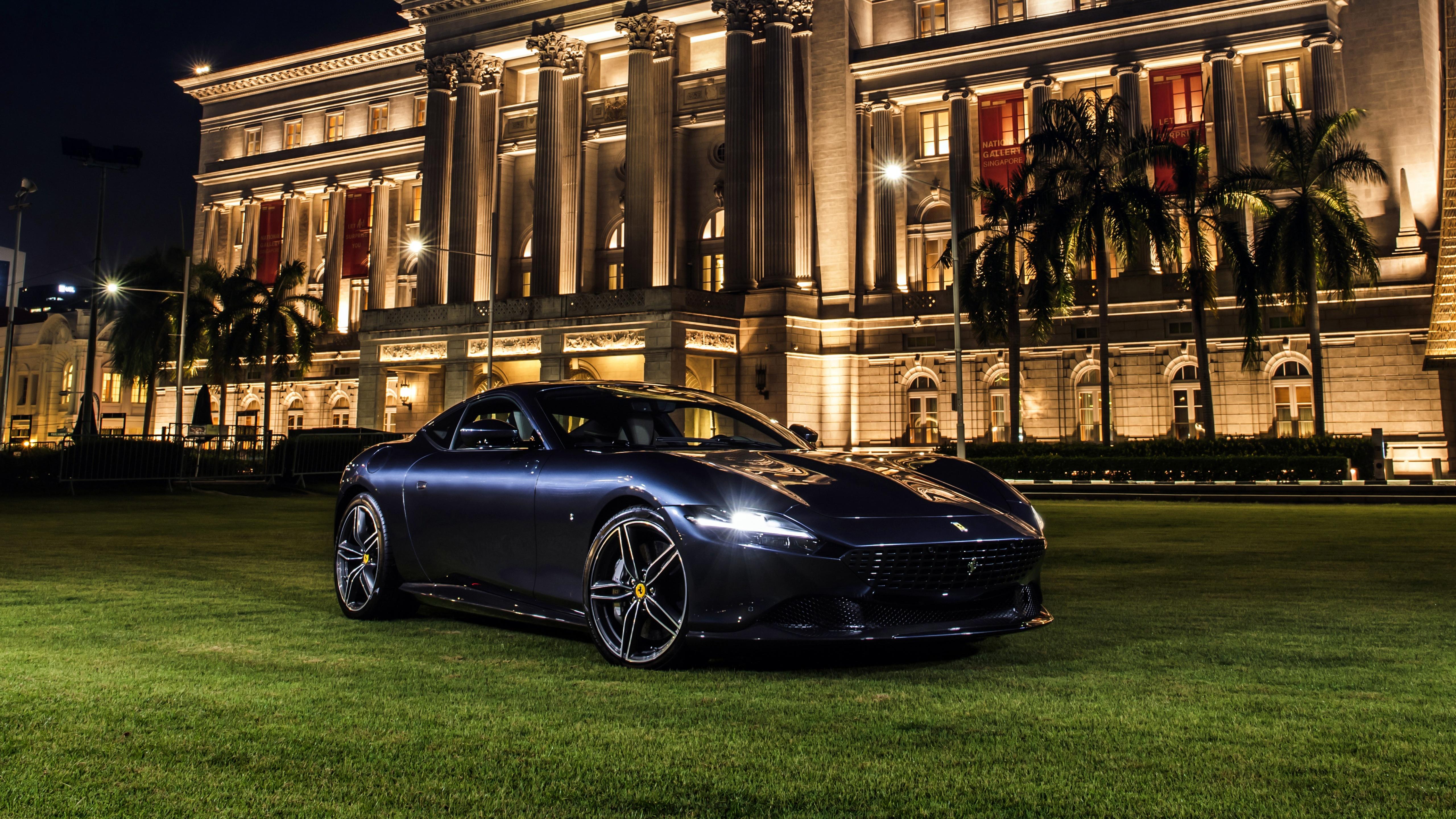 5120x2880 Ferrari Roma Wallpaper 4K, 5K, 2020