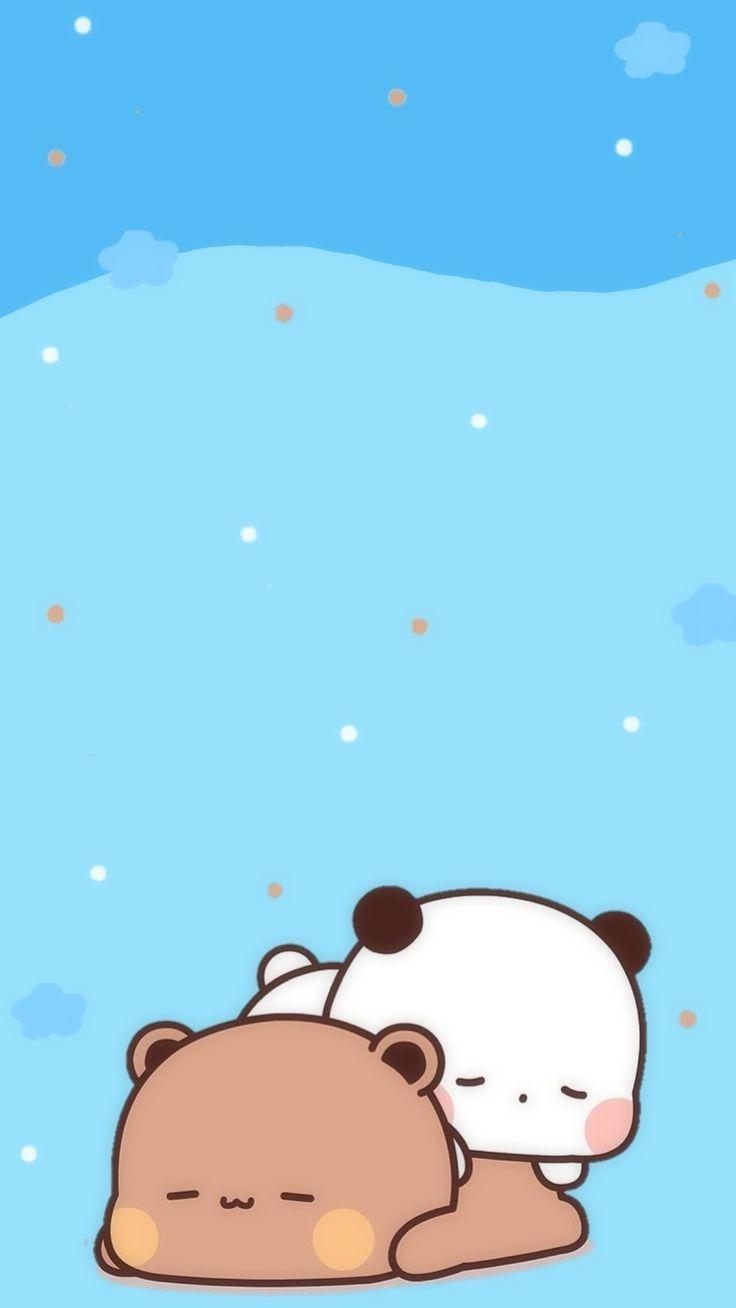 Dudu_Bubh  Cute cartoon wallpapers, Cute bear drawings, Cute little  drawings