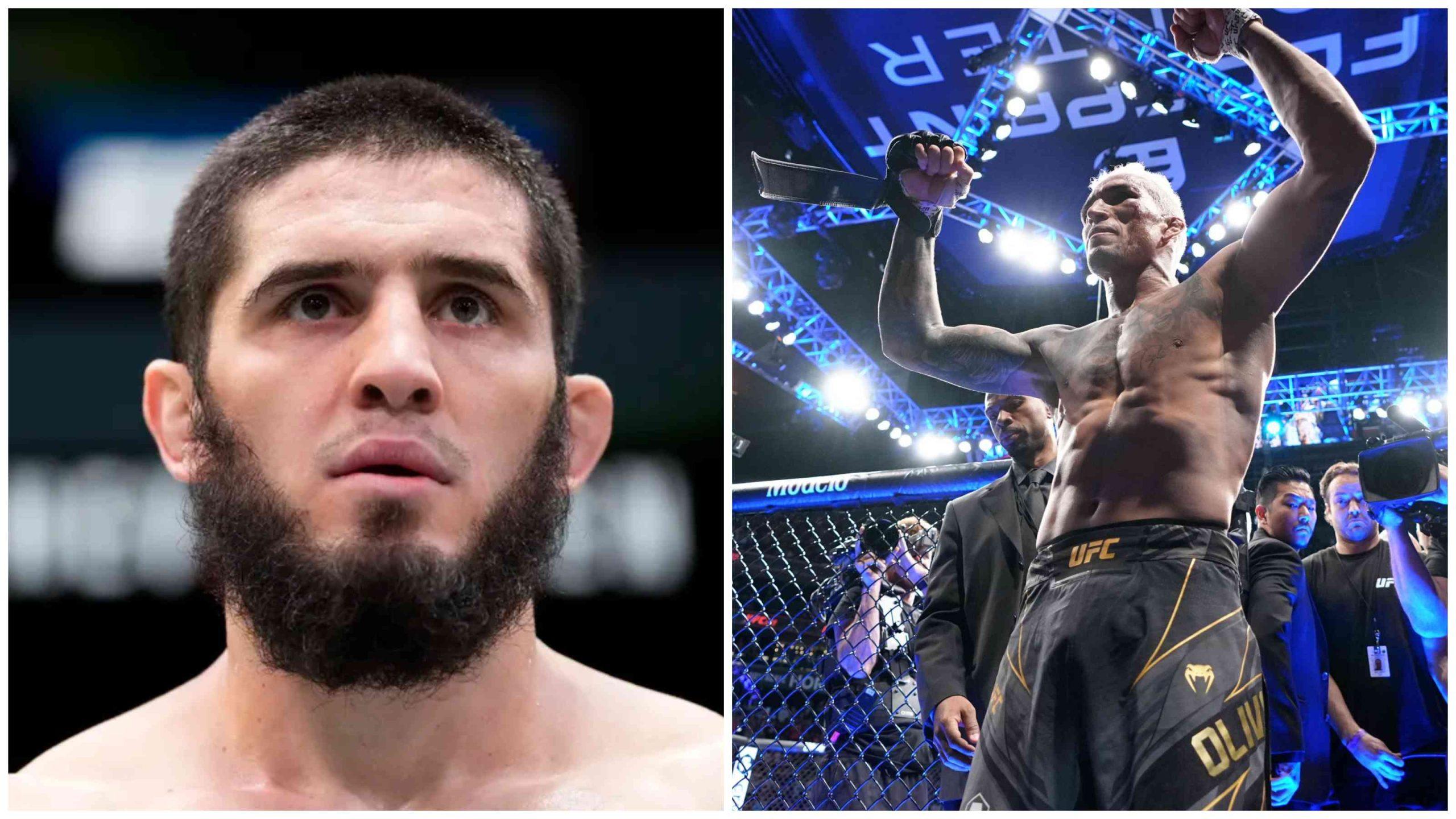 2560x1440 Islam Makhachev calls out Charles
