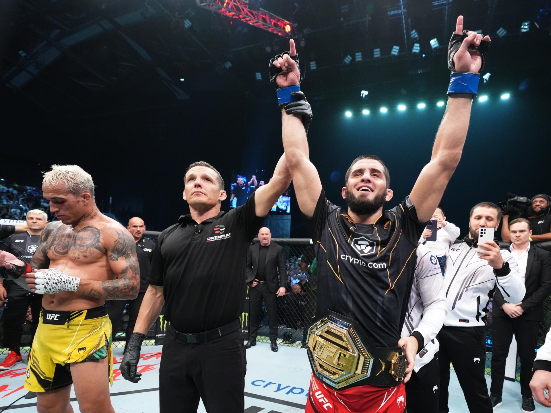 1920x1440 UFC 280 results: Islam Makhachev