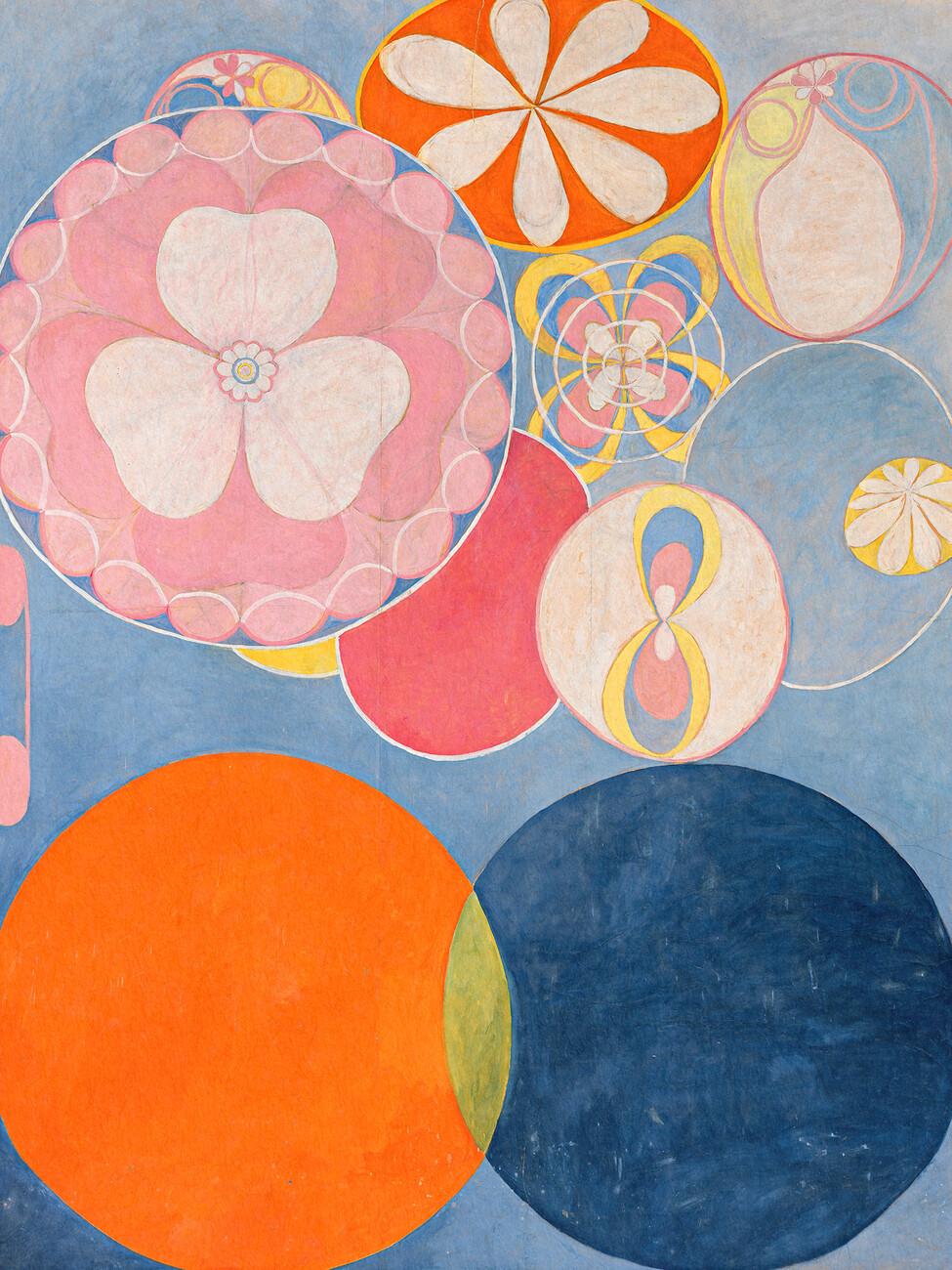 975x1300 Abstract) af Klint Wall Mural