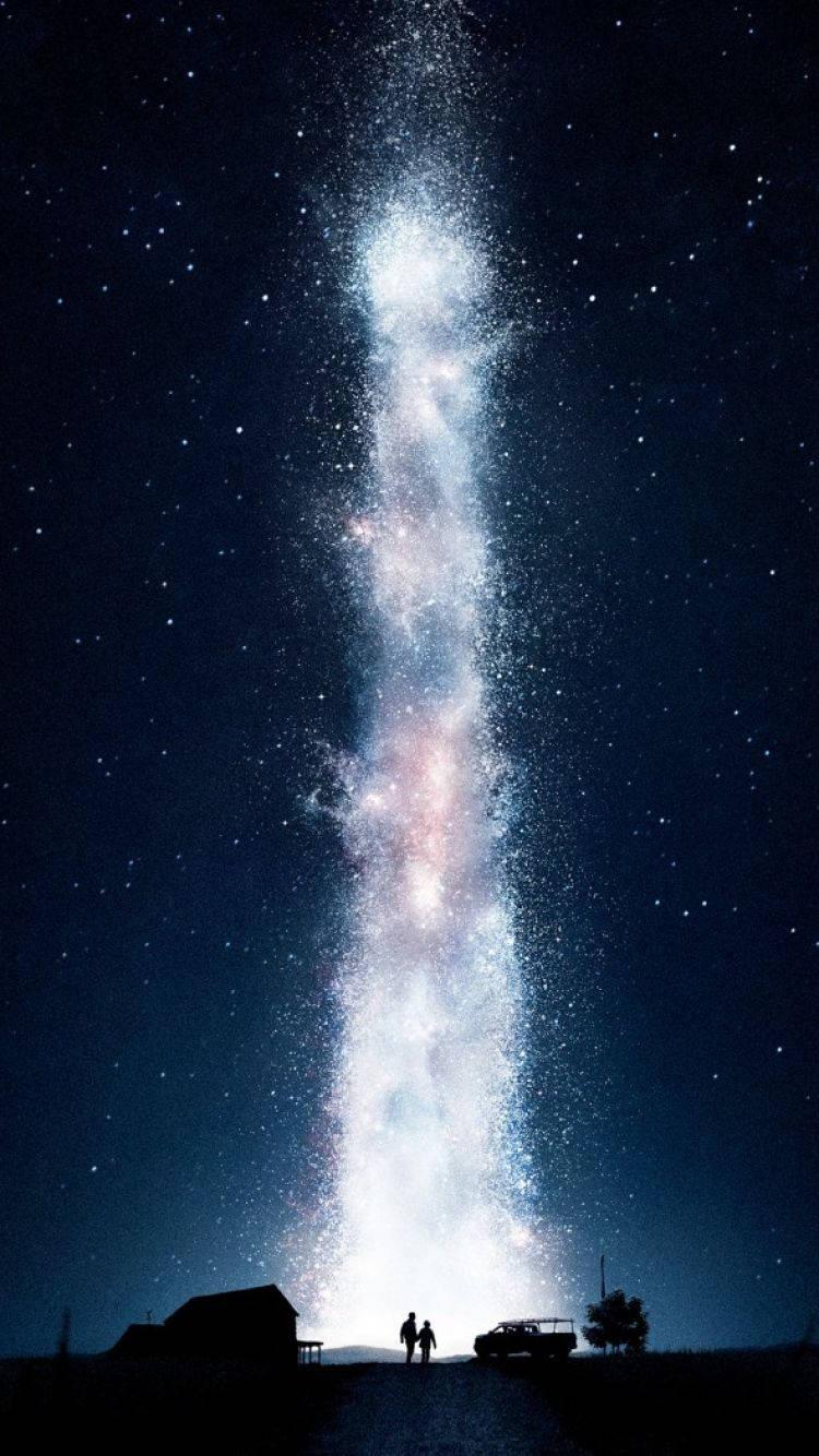 750x1334 Download Interstellar White Stars