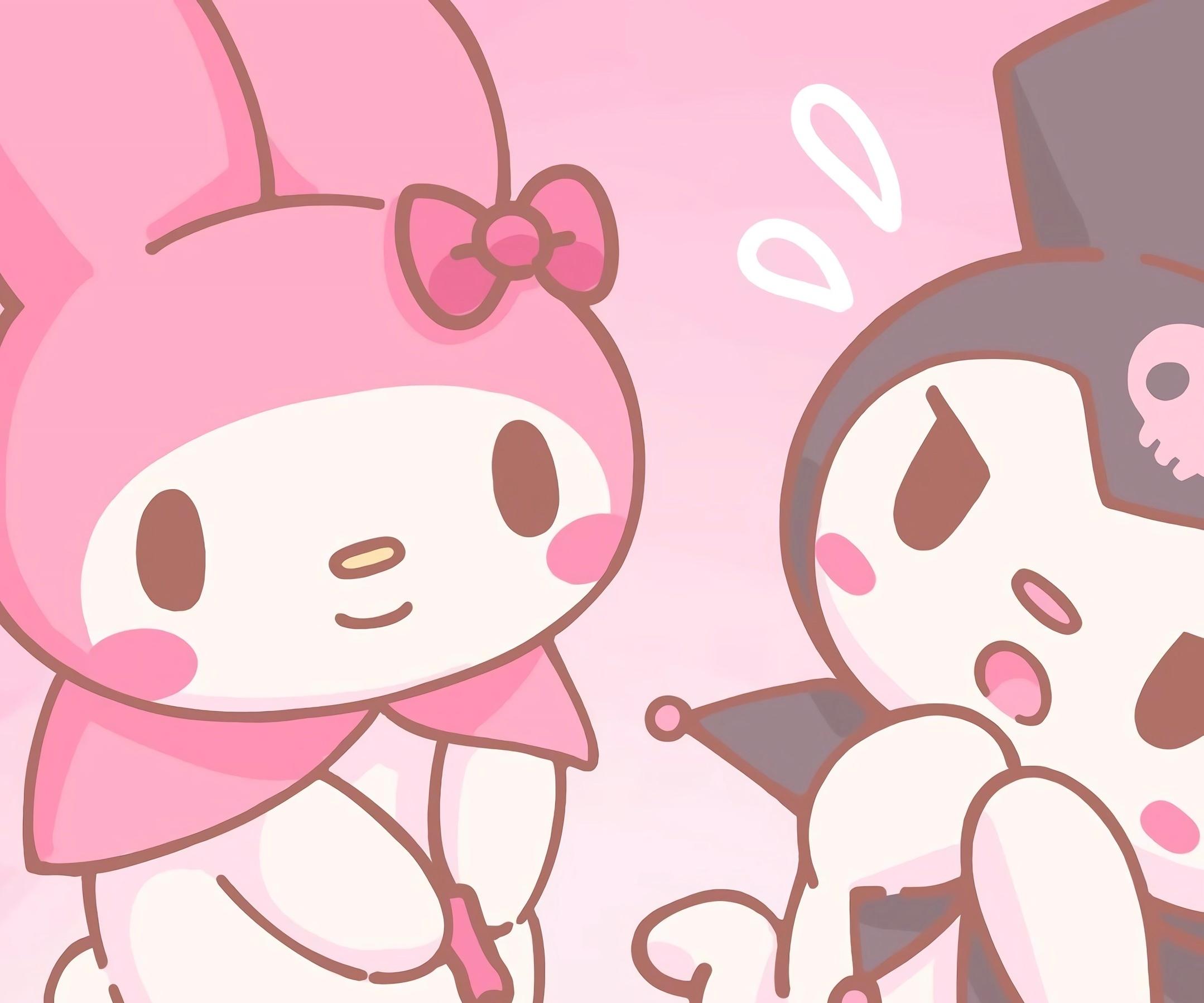 2158x1798 Kuromi (Onegai My Melody) wallpaper