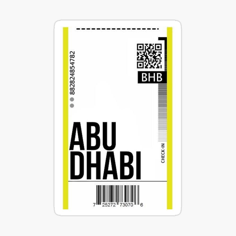 1000x1000 Abu Dhabi Plane Ticket Boarding Pass