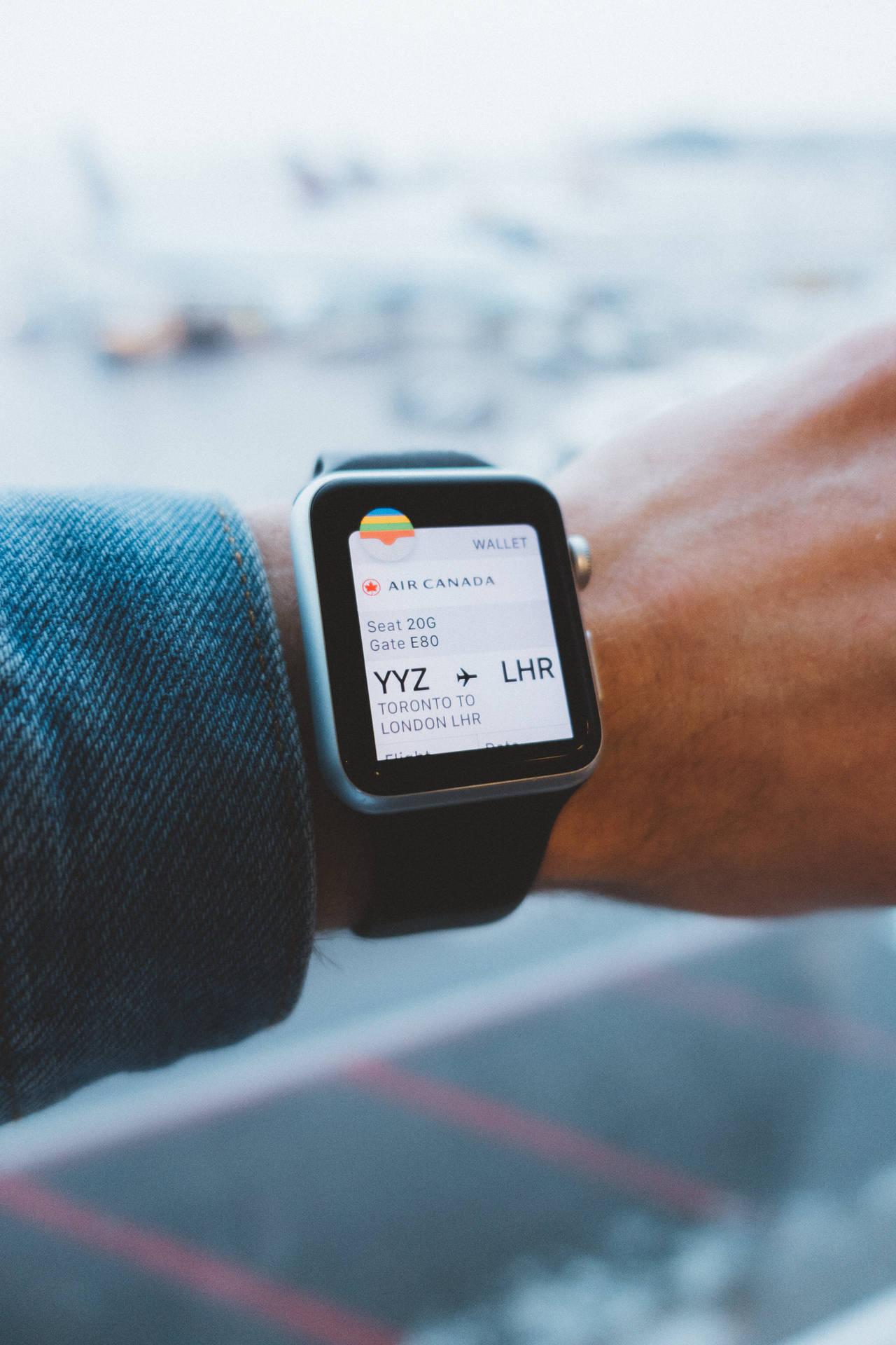 1280x1920 Download Boarding Pass On Smartwatch