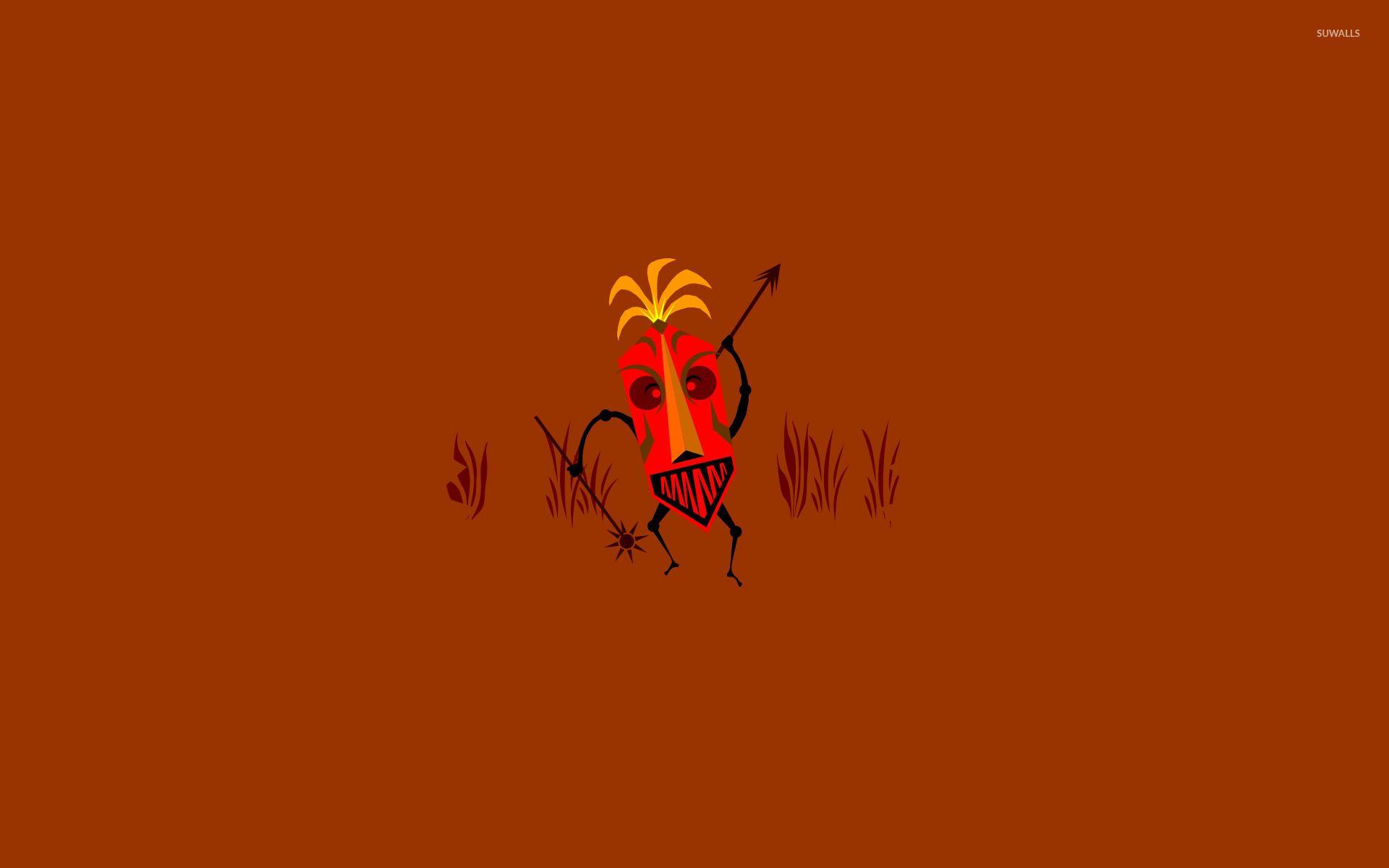 1920x1200 African mask wallpaper wallpaper