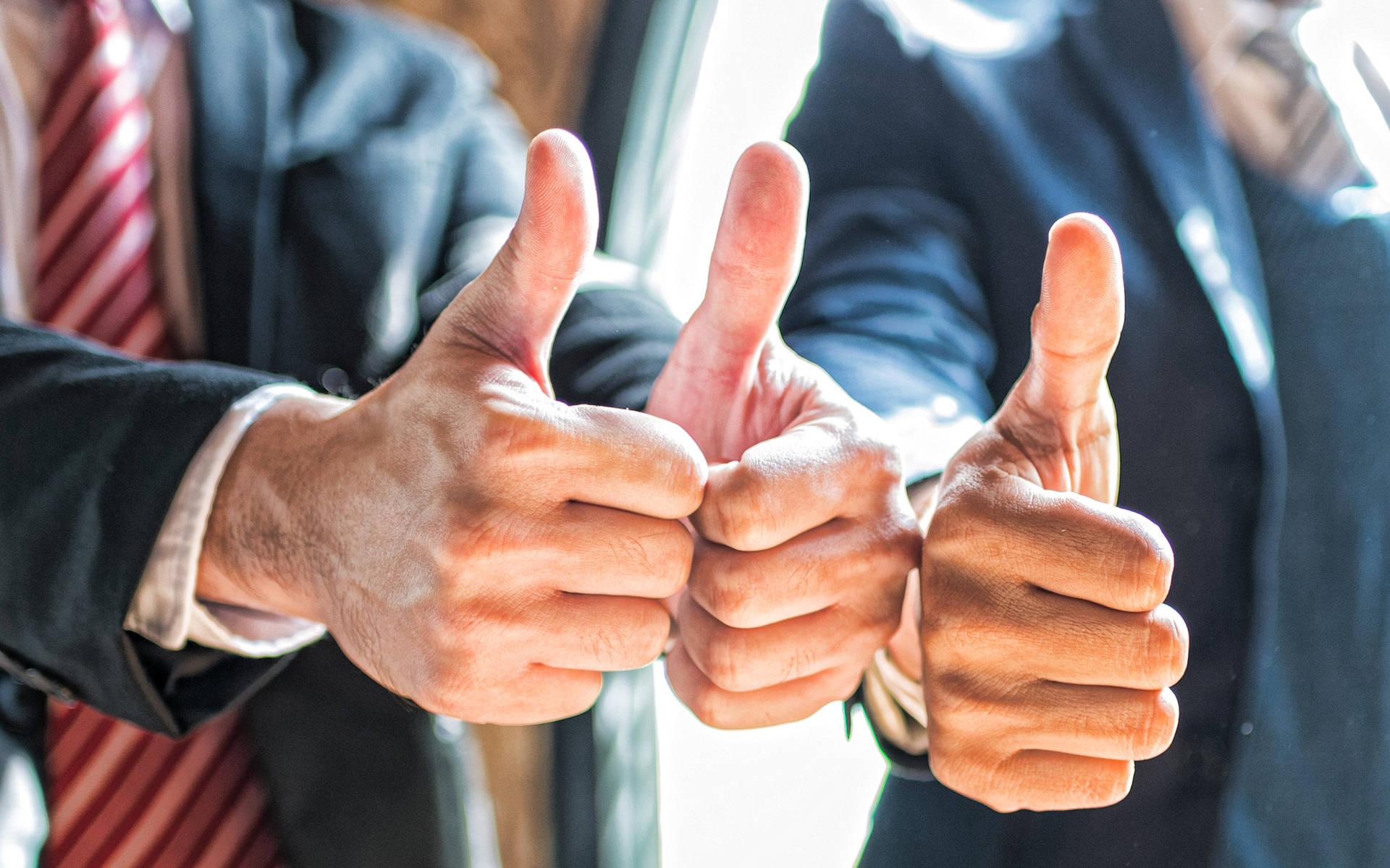 1920x1200 Download Team Giving Thumbs Up