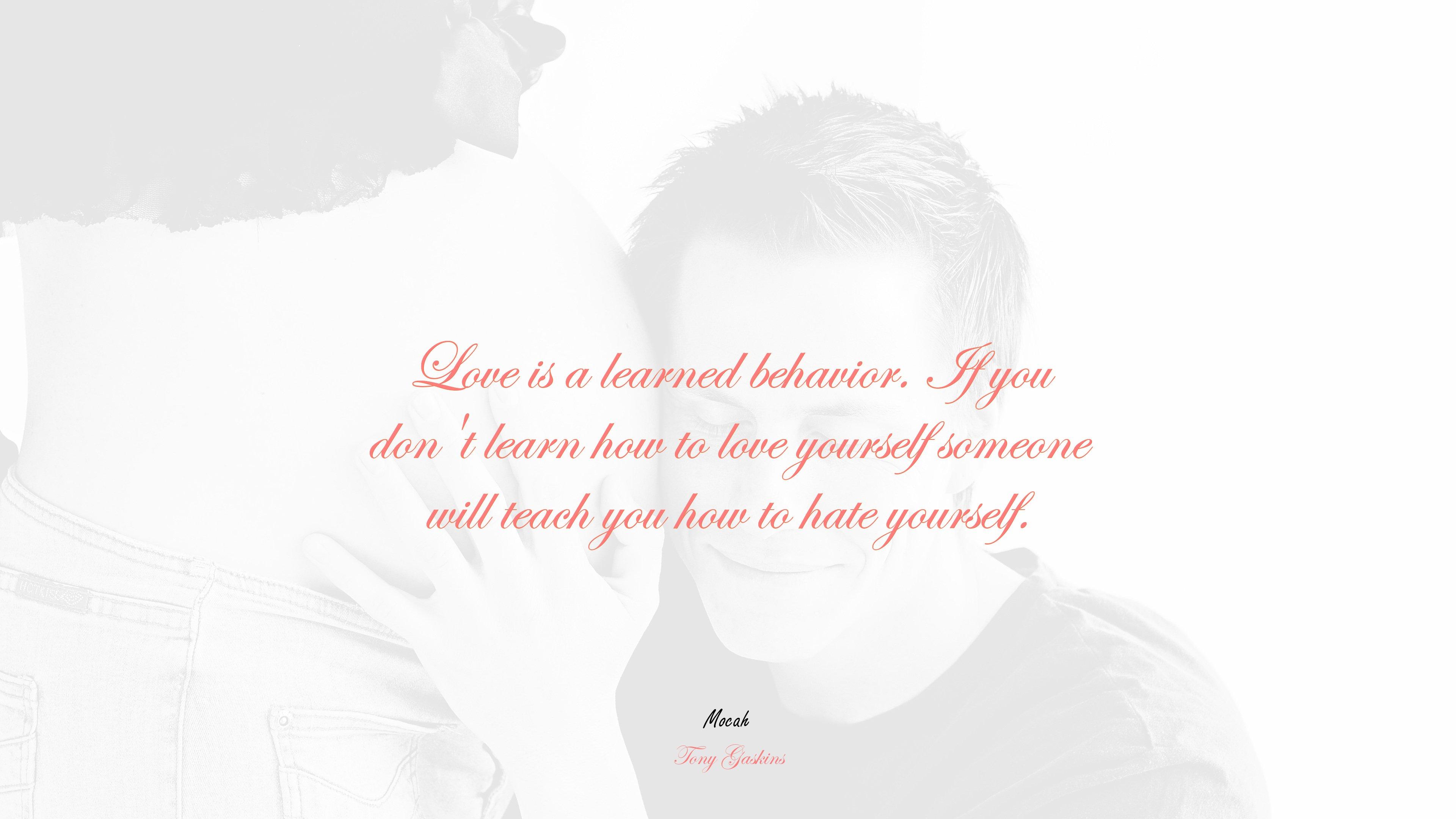 3840x2160 lover wallpaper with quote, Tony