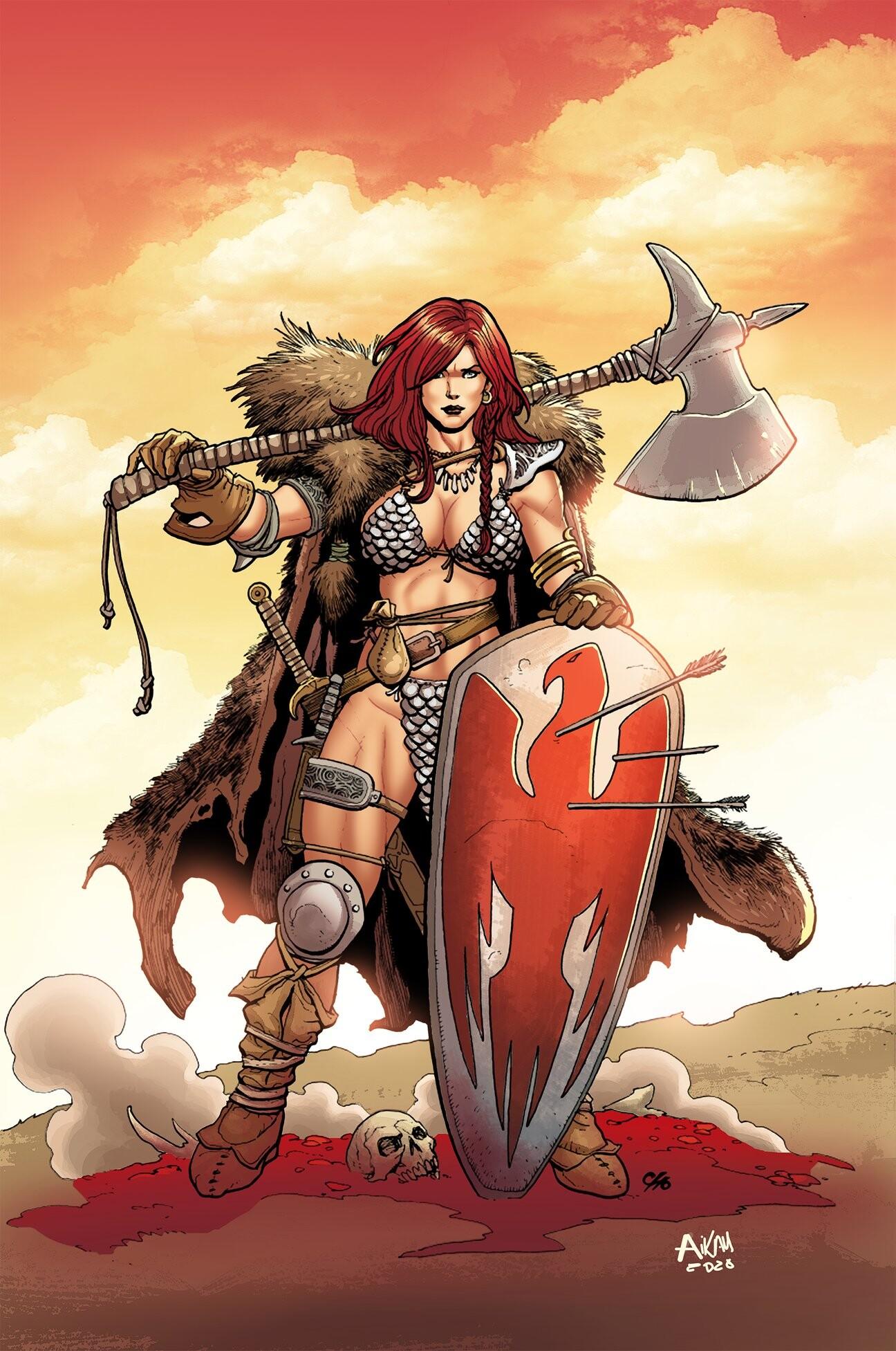 1296x1953 Red Sonja
