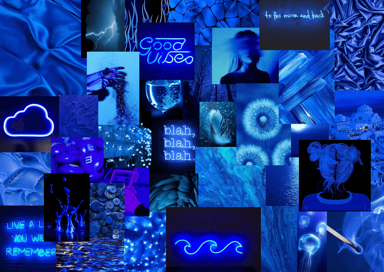1251x885 blue background. Wallpaper iphone neon