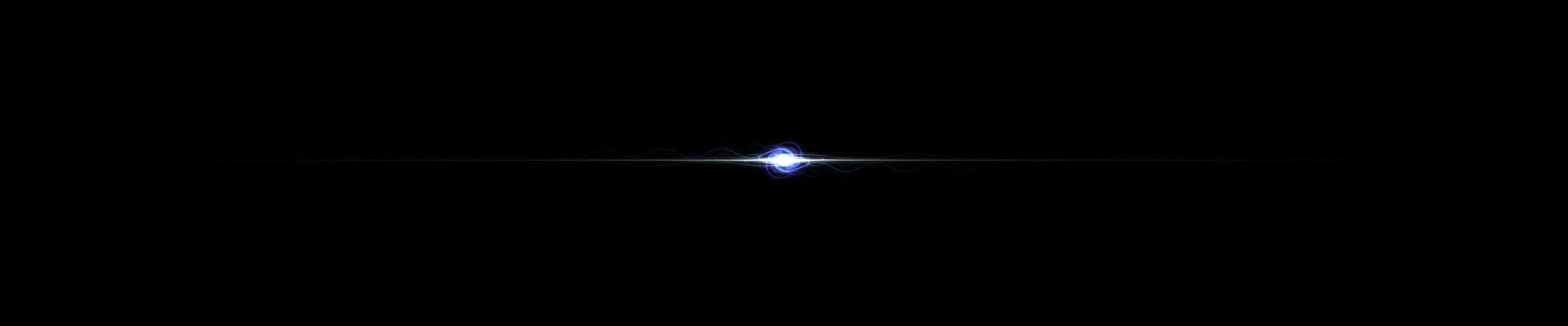 5760x1200 Résumé noir énergie Multiscreen lunette corrigé Papier peint