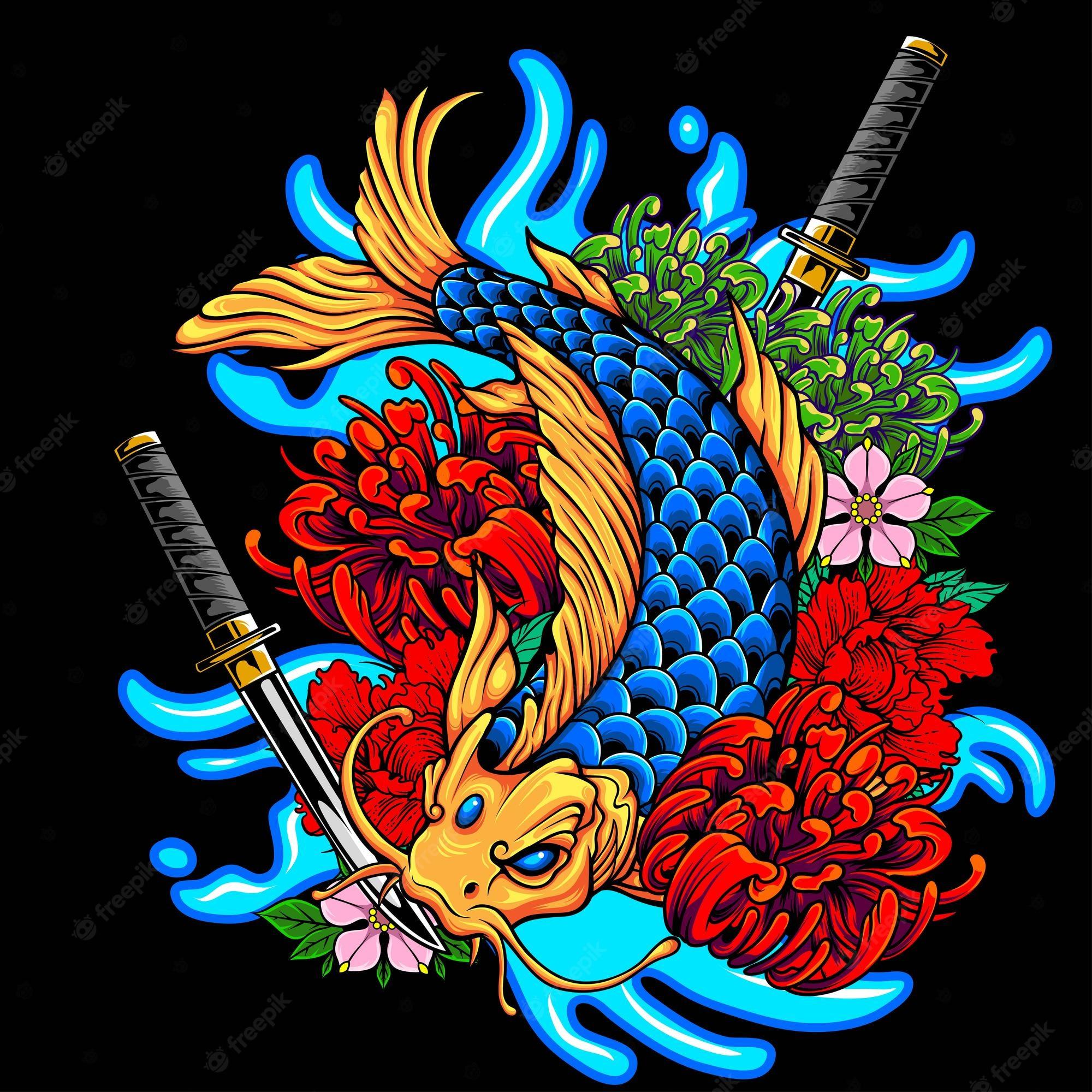 2000x2000 Koi Image