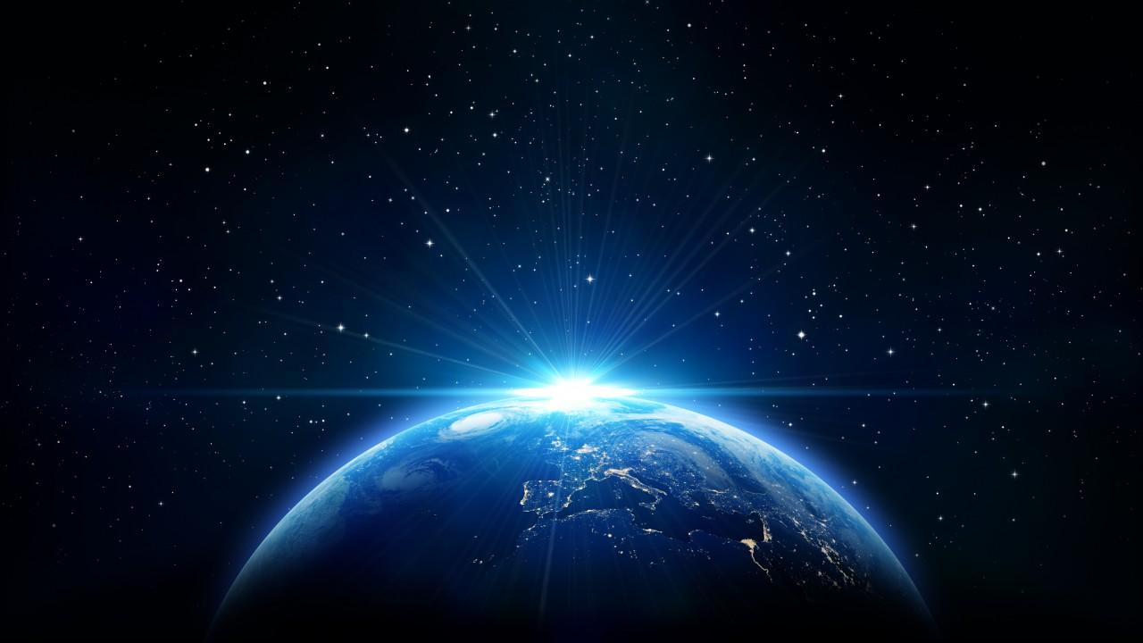 1280x720 Wallpaper Earth, planet, space, Space