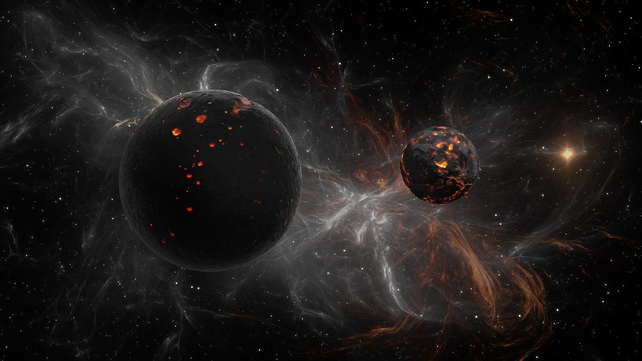 1280x720 Moon Astronomy Space