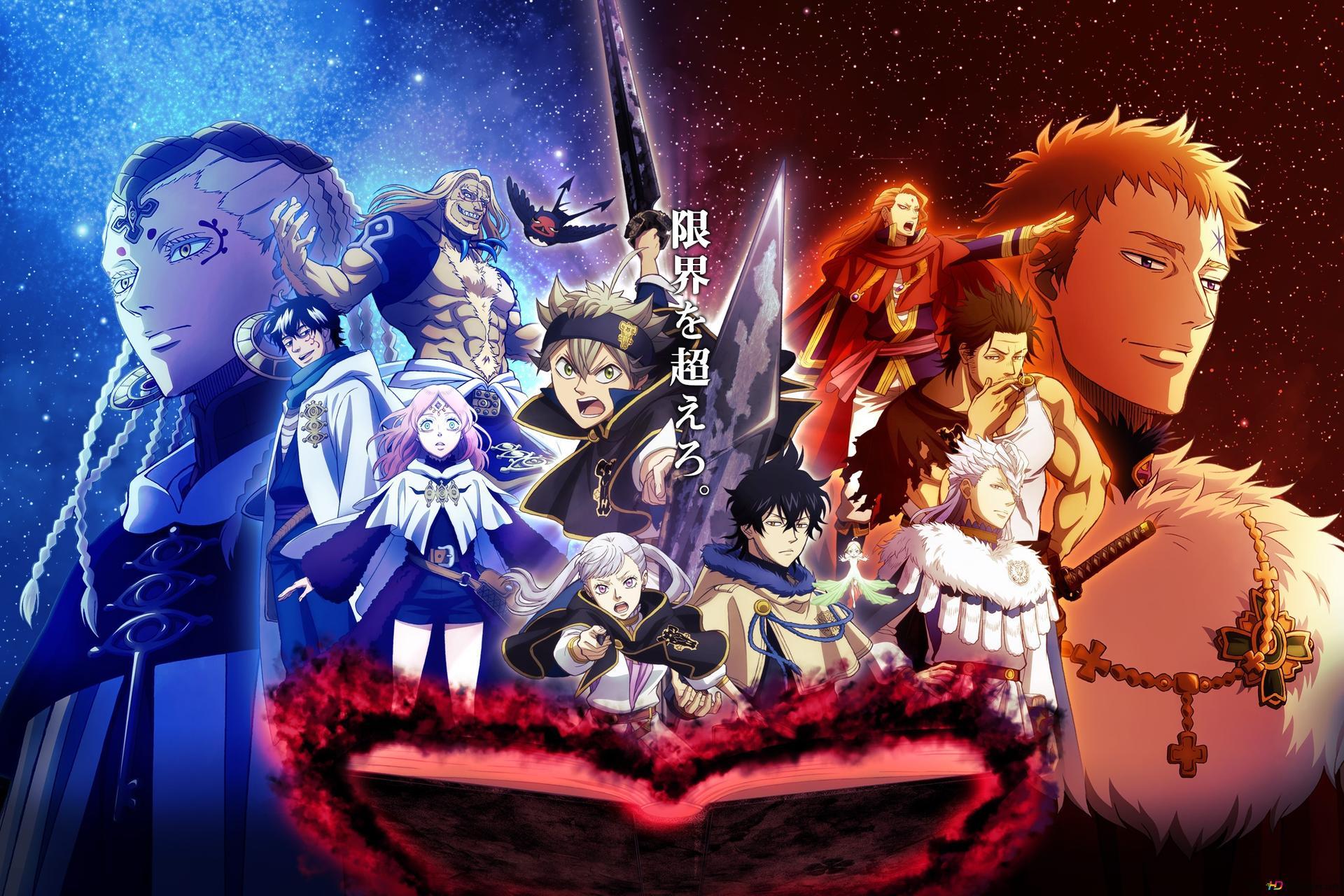 1920x1280 Black Clover Poster 2K wallpaper download