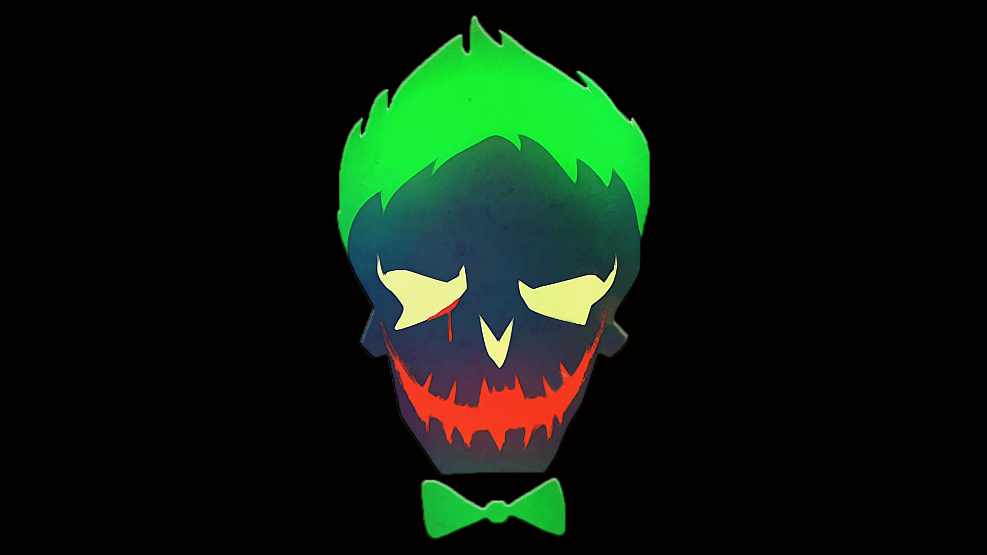 1920x1080 Suicide squad batman Logos