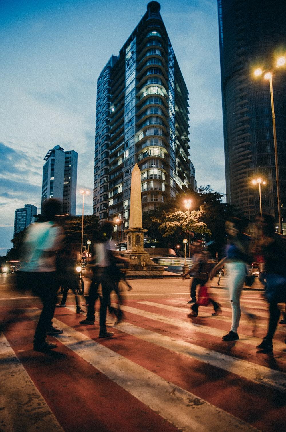 1000x1510 Time lapse photography in city photo