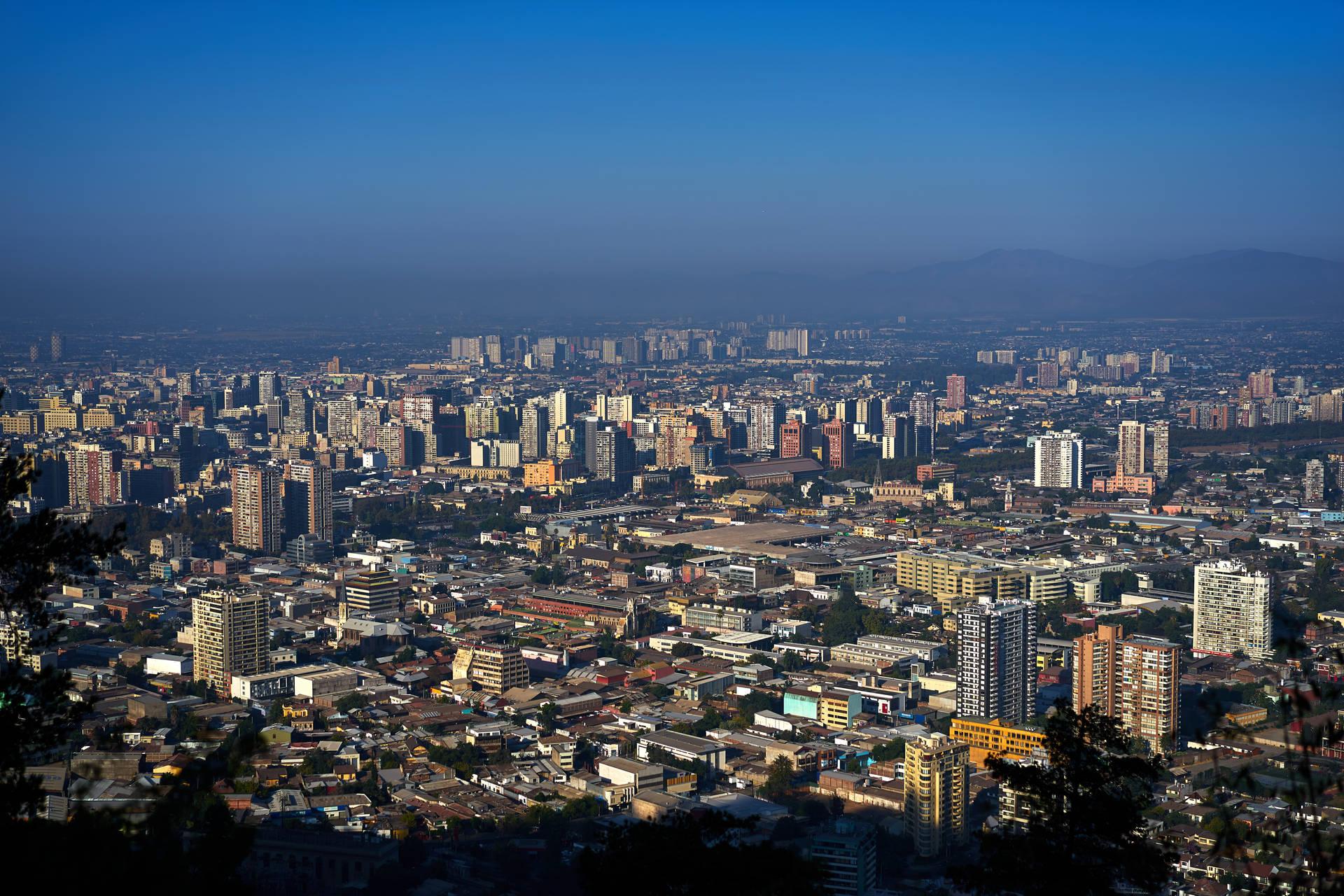 1920x1280 Download Santiago Chile Blue Hazy Sky