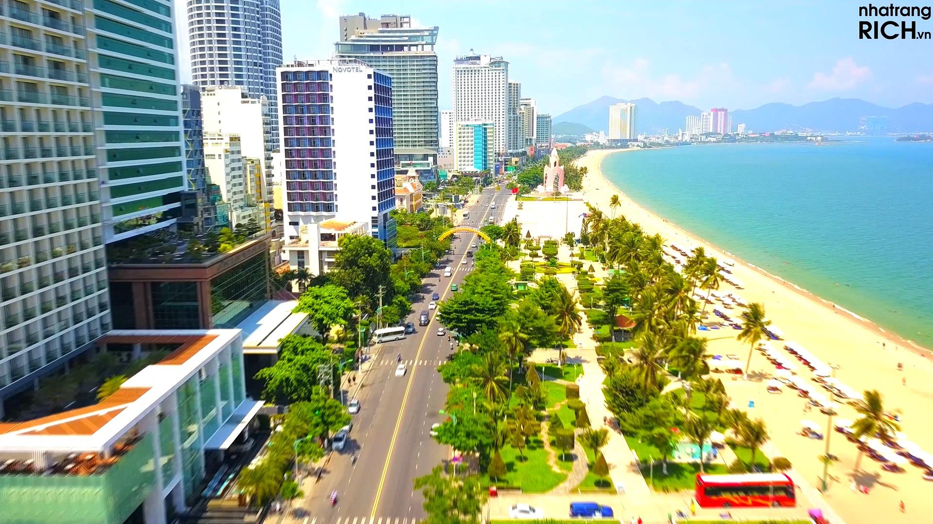 1920x1080 Video Flycam 4K - Đường Trần Phú Nha Trang