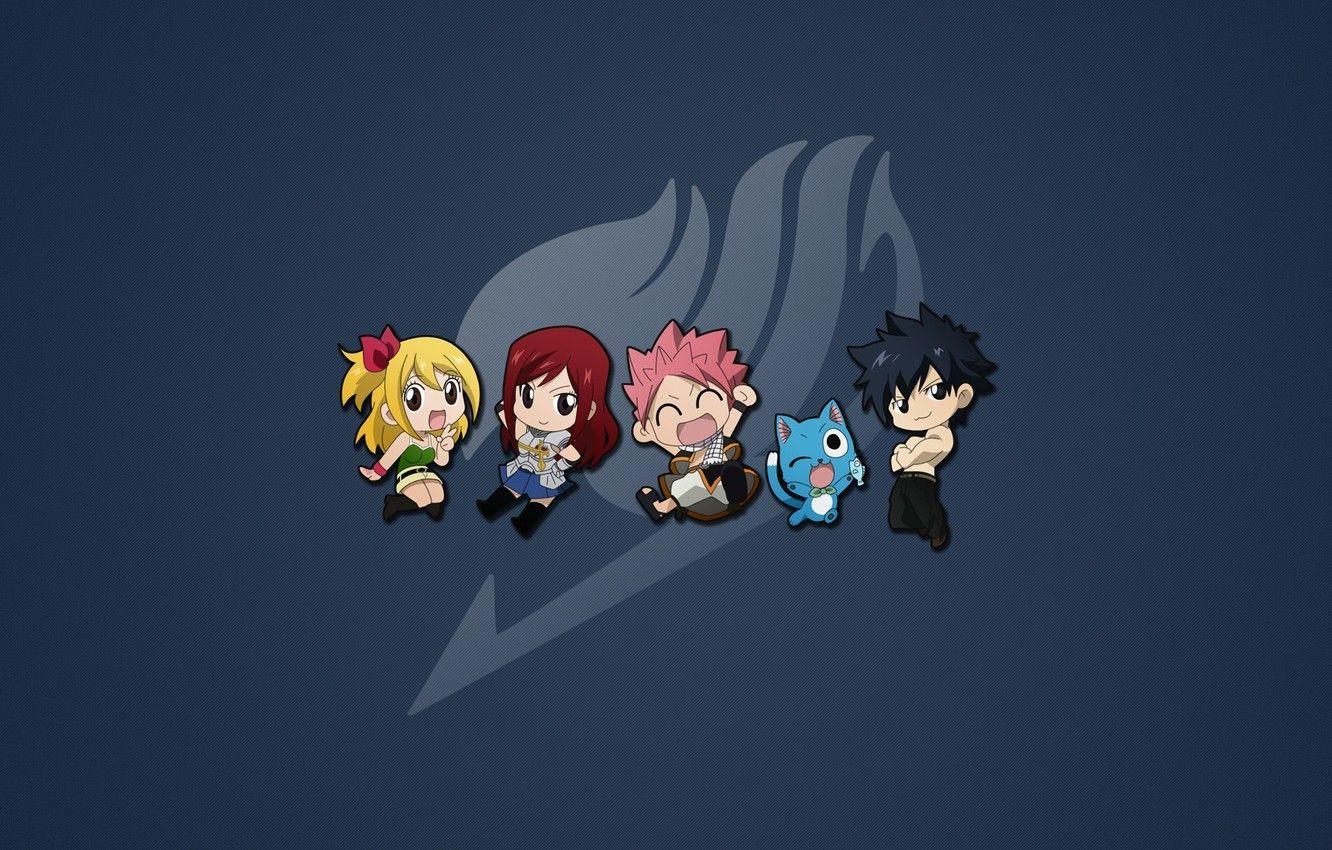 1332x850 Wallpaper girl, logo, game, magic, red hair, alien, nothing, blue, anime, chibi, cat, cross, pretty, boy, animal, blonde image for desktop, section сёнэн
