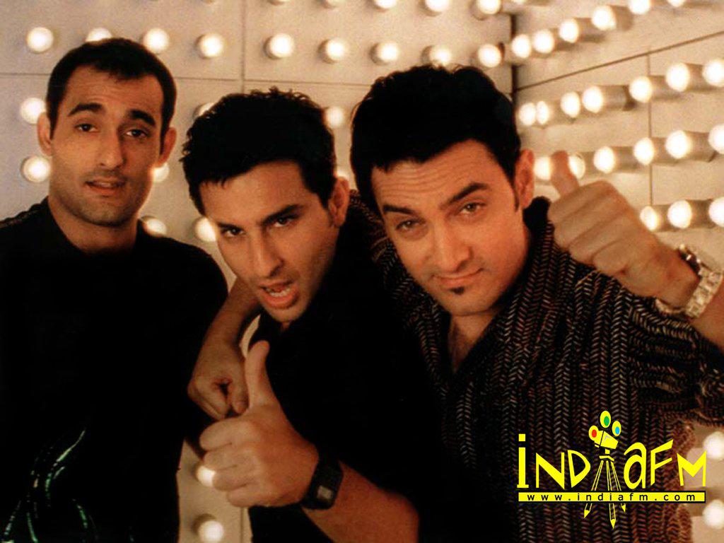 1024x768 Akshaye Khannasaif Ali Khanaamir Khan