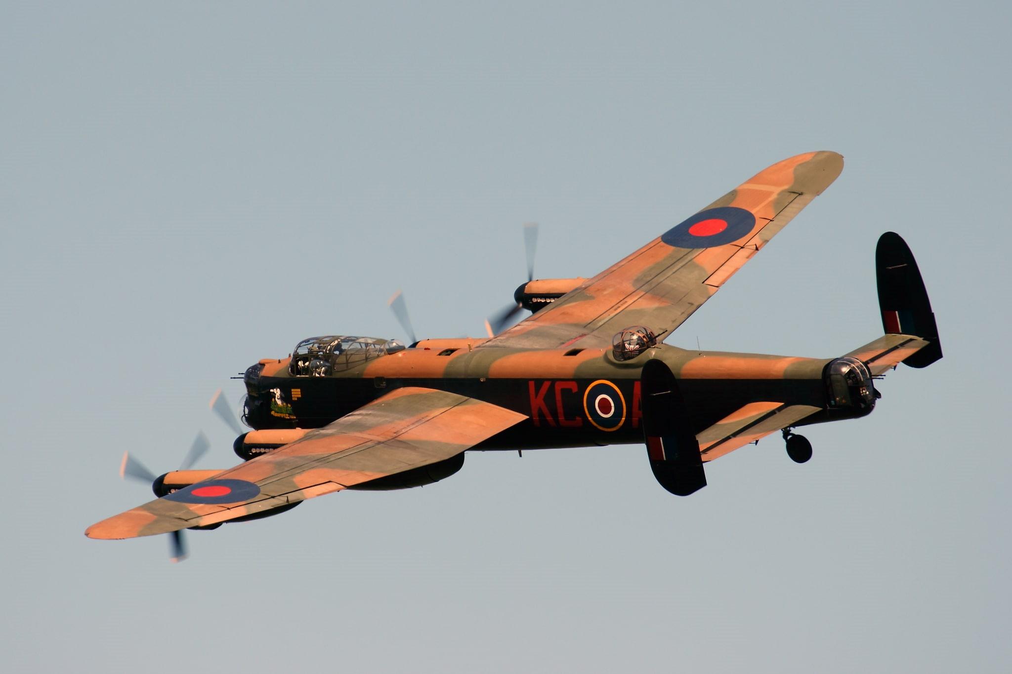 2048x1365 Four Engine, Avro Lancaster, Bomber