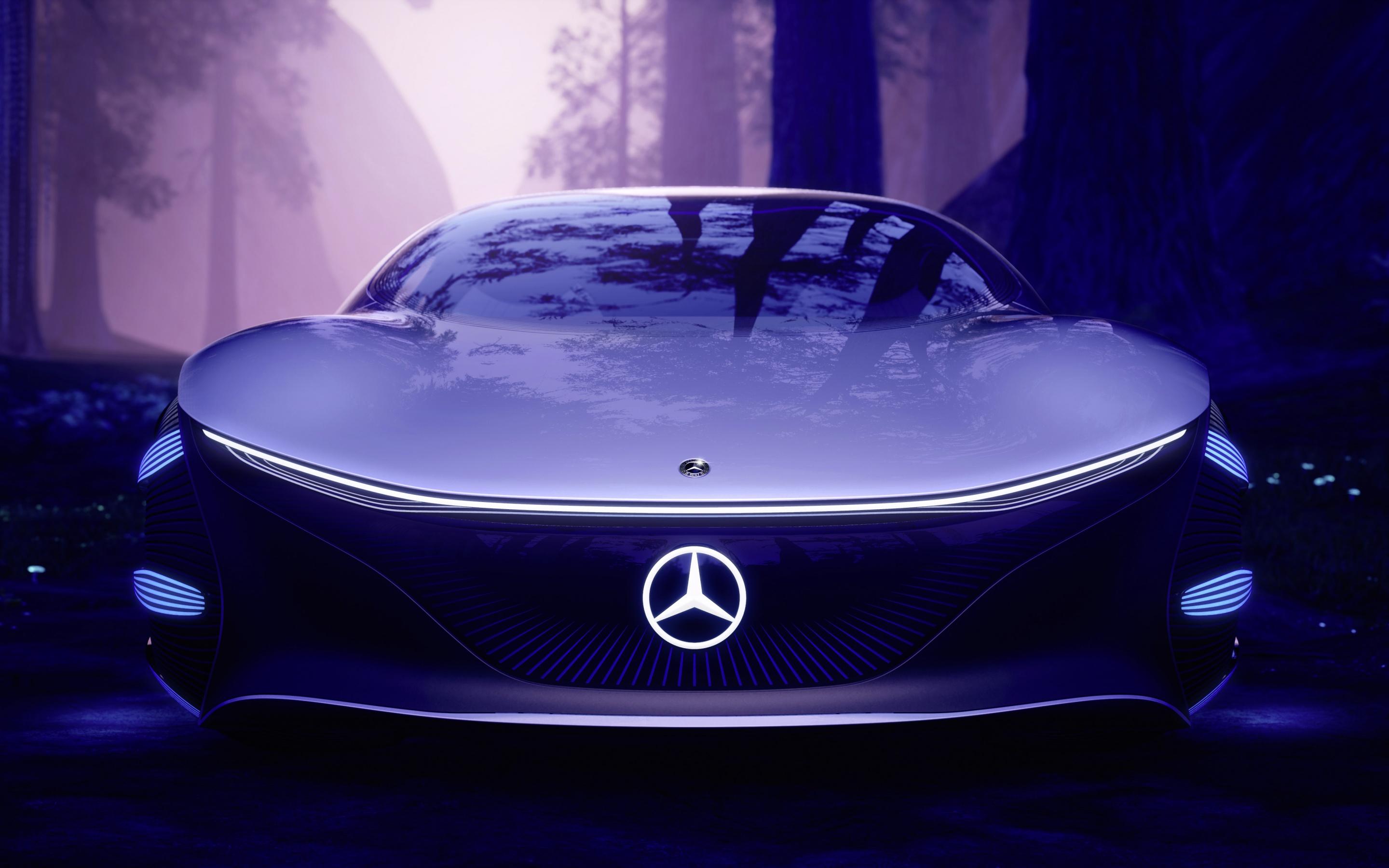 2880x1800 Mercedes Benz VISION AVTR Wallpaper 4K