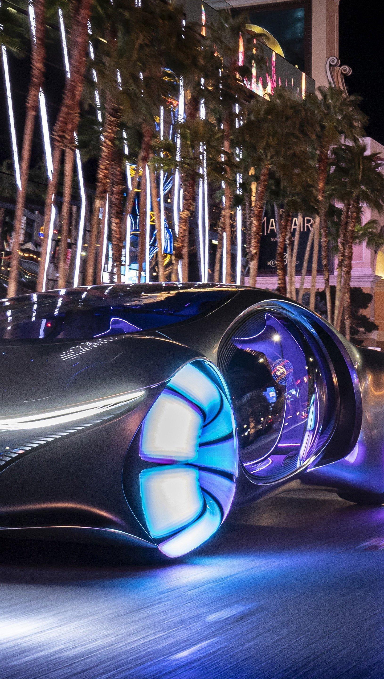 1630x2880 Mercedes Benz Vision AVTR 2020 Carro