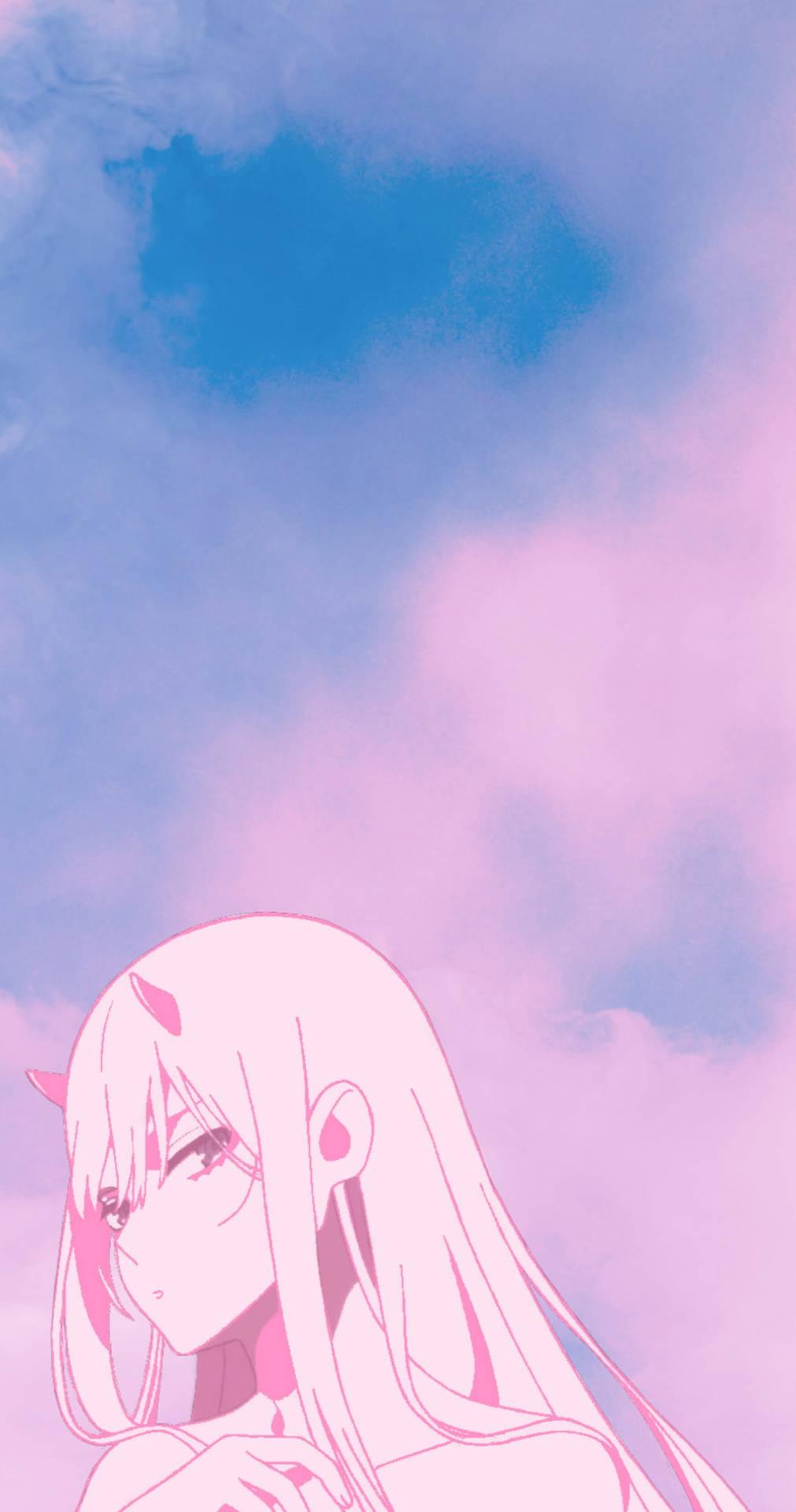1011x1920 Download Zero Two Aesthetic Anime Girl