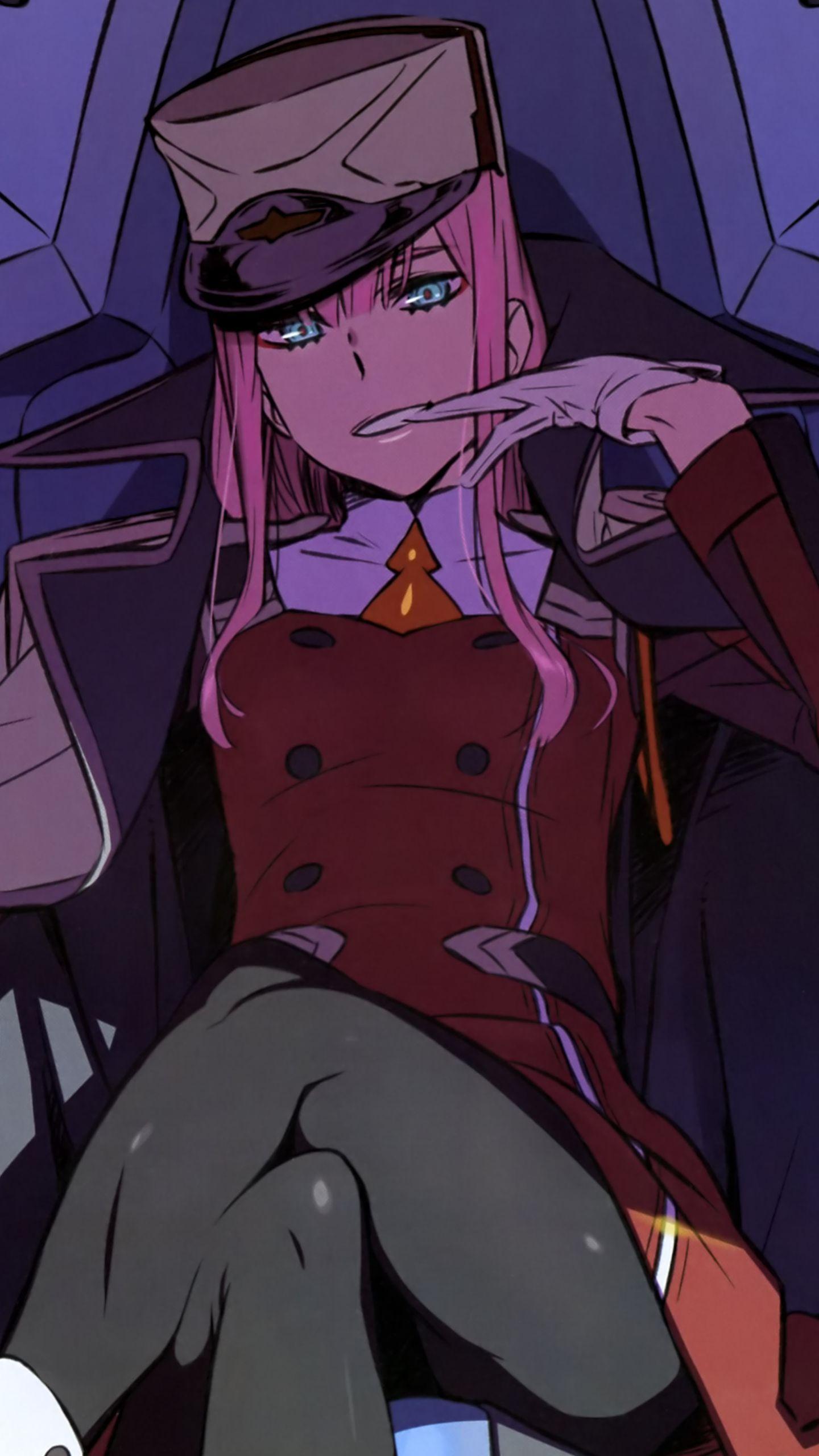 1440x2560 Anime, Darling In The Franxx, Zero Two
