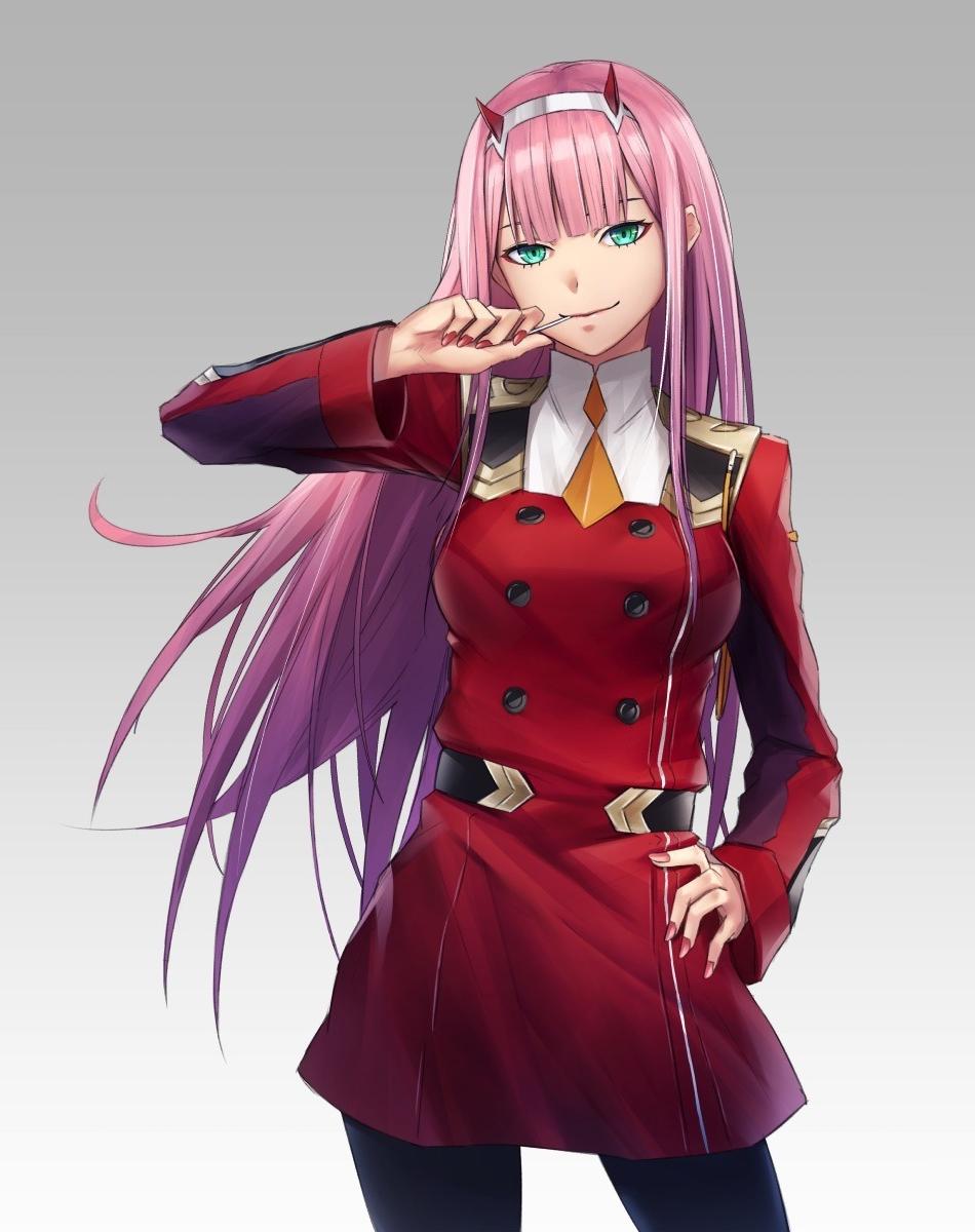 950x1200 Download wallpaper 950x1534 zero two