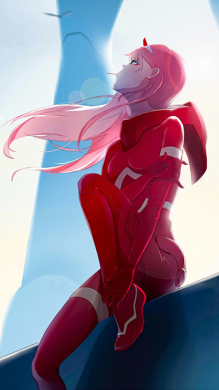 700x1244 darling in the franxx, zero
