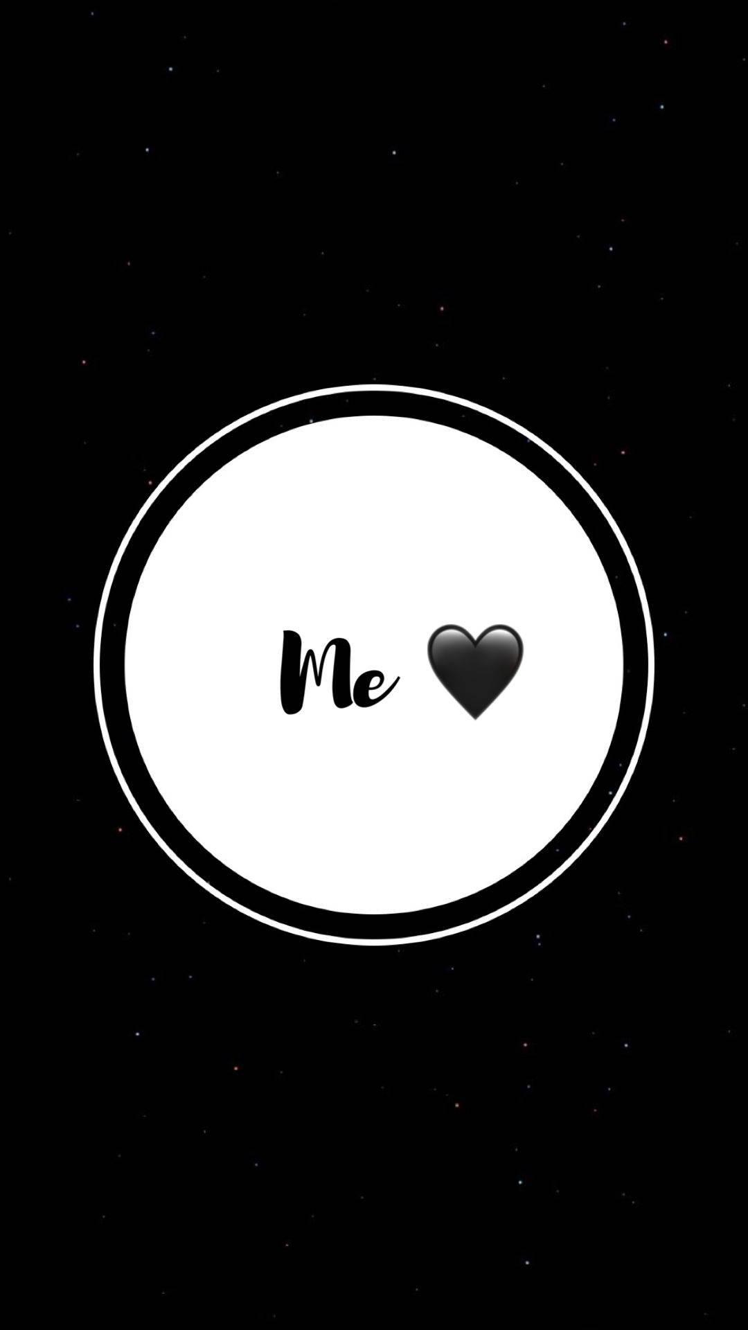 1080x1920 Download Black Heart Beside Me