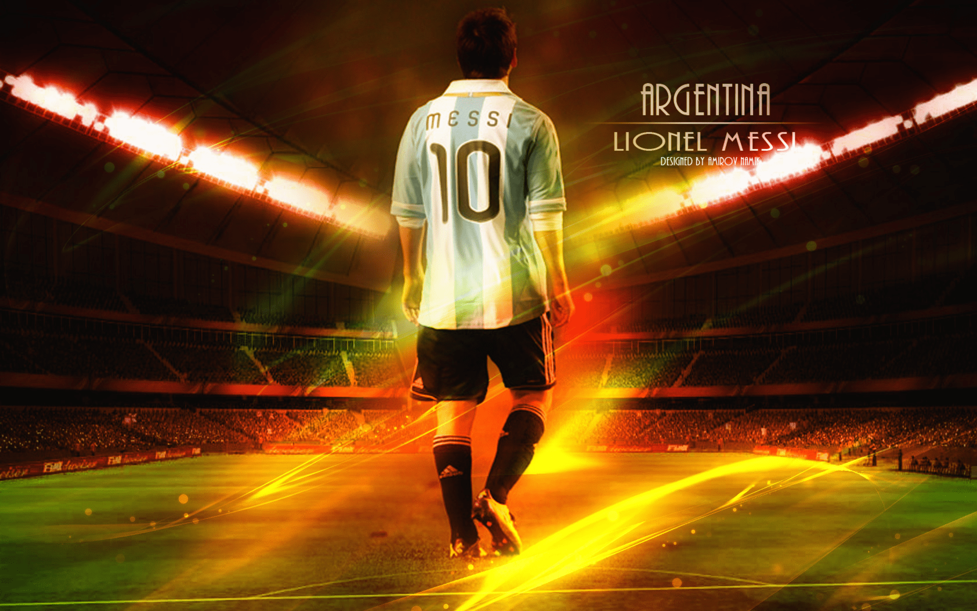 1920x1200 Argentina National Football Team