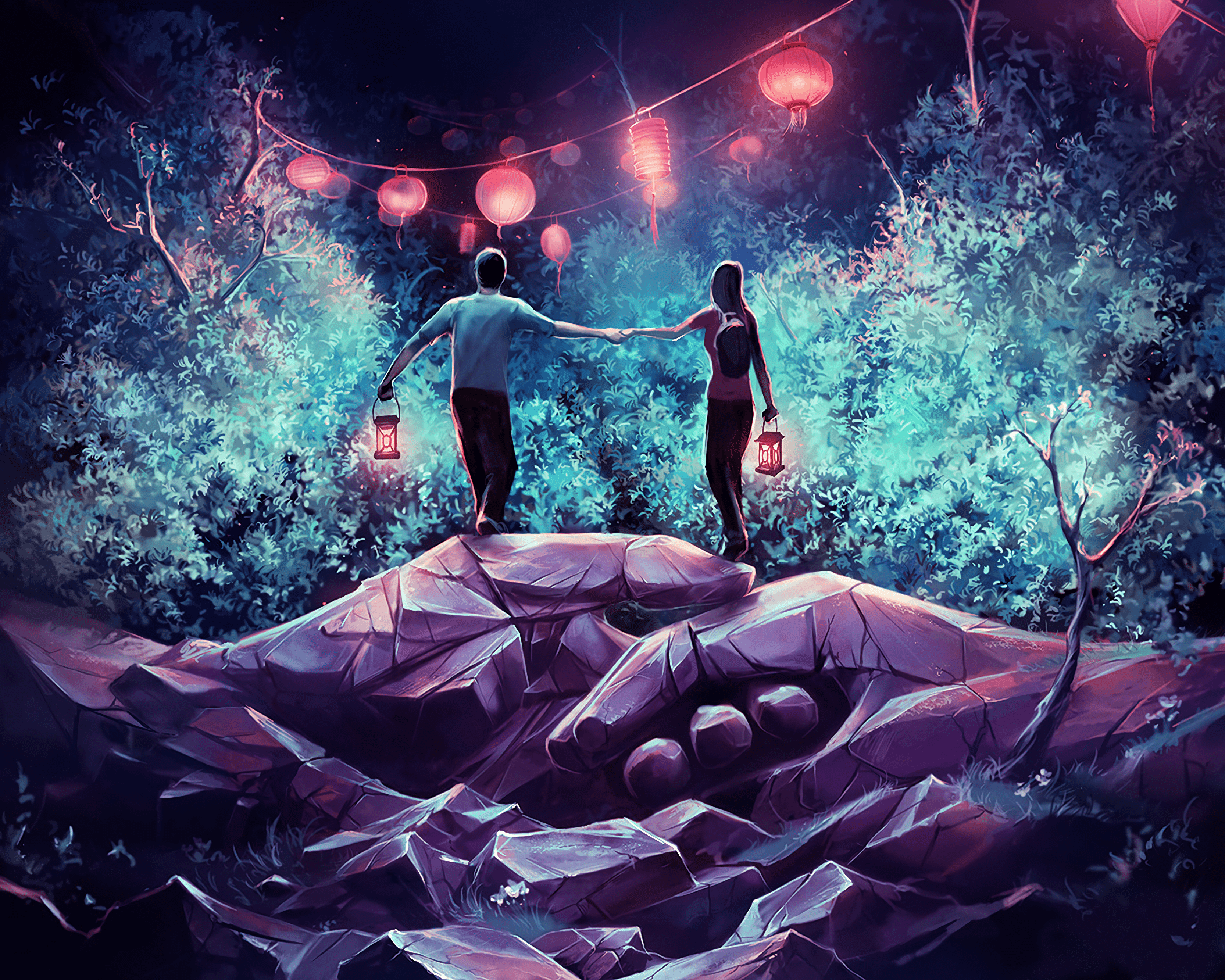 3332x2666 Download wallpaper 3332x2666 couple