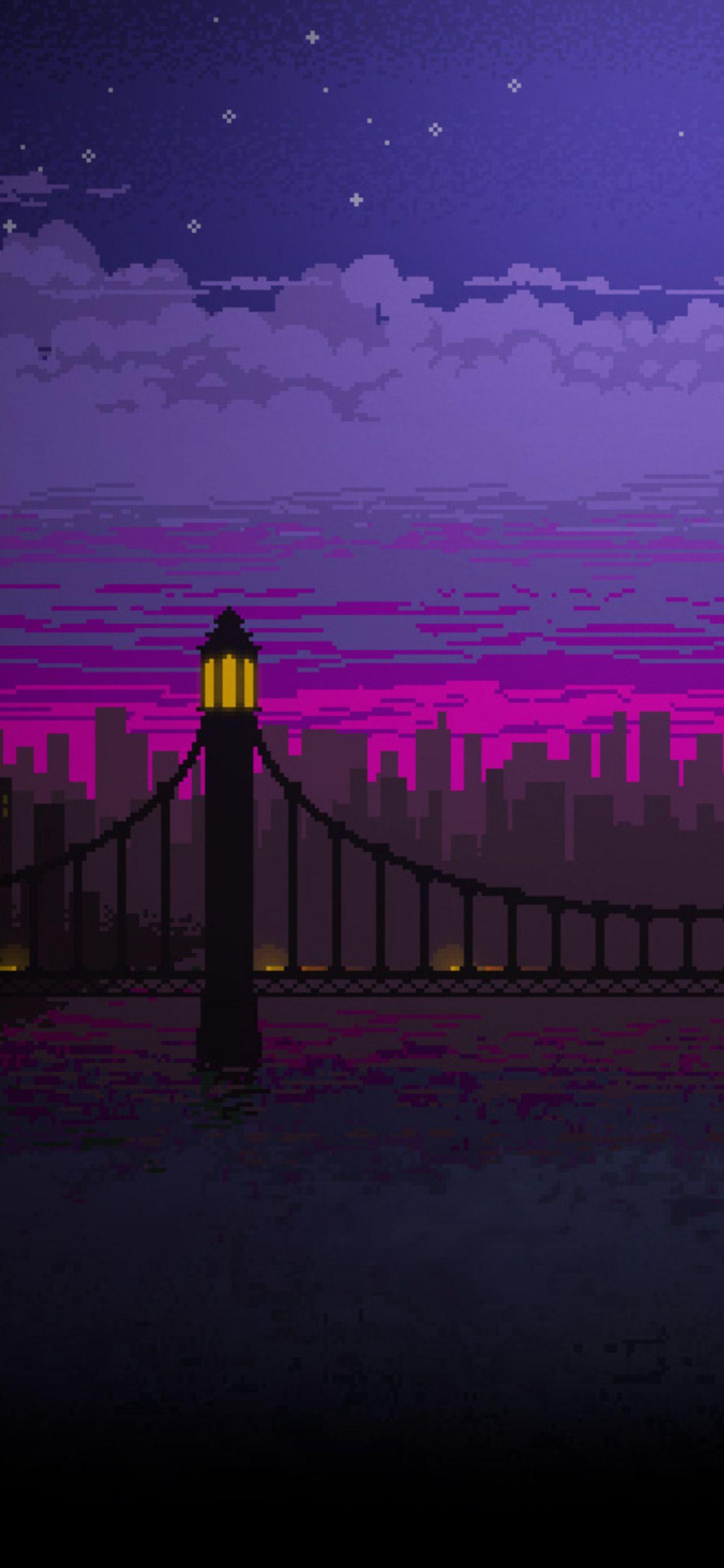 1242x2688 4k Pixel Art iPhone Wallpaper