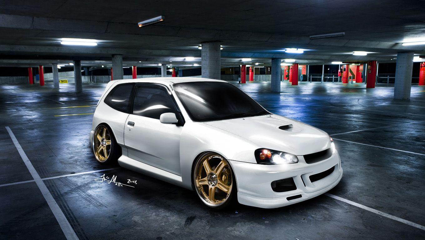 1360x768 Toyota Starlet Wallpaper