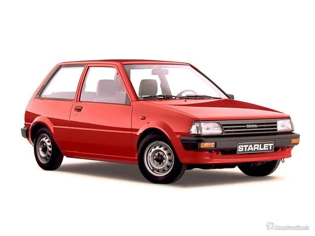 1024x768 Toyota Starlet III (P70) 1.0 MT 55 HP