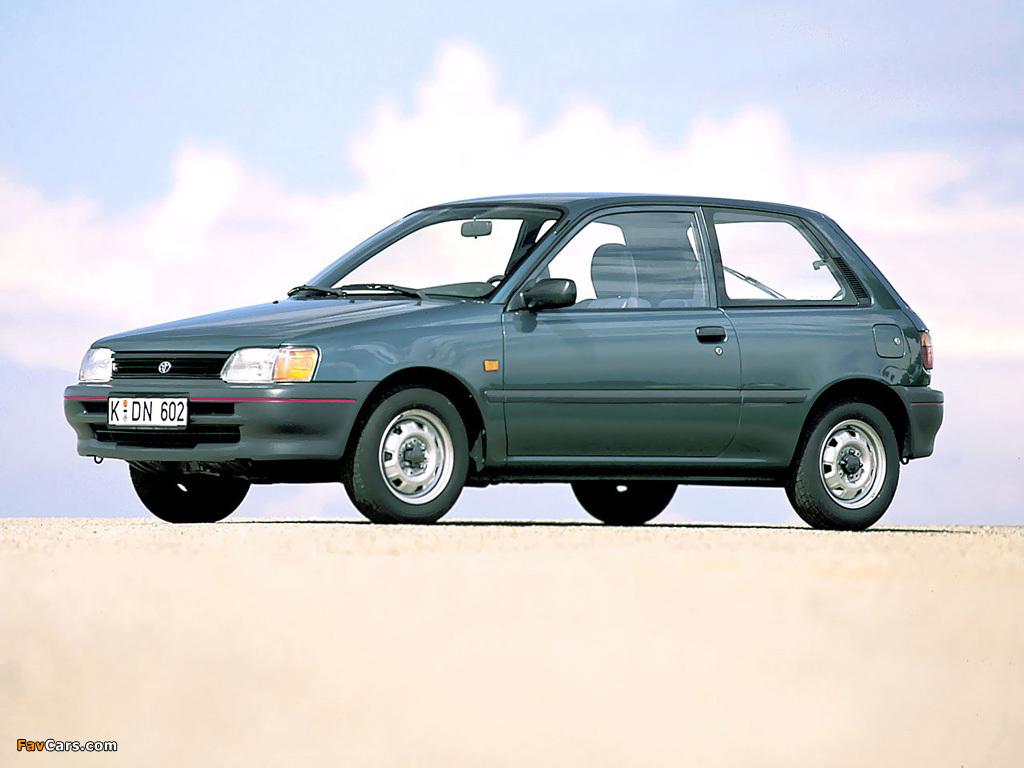 1024x768 Toyota Starlet (P80) 1989–95 wallpaper